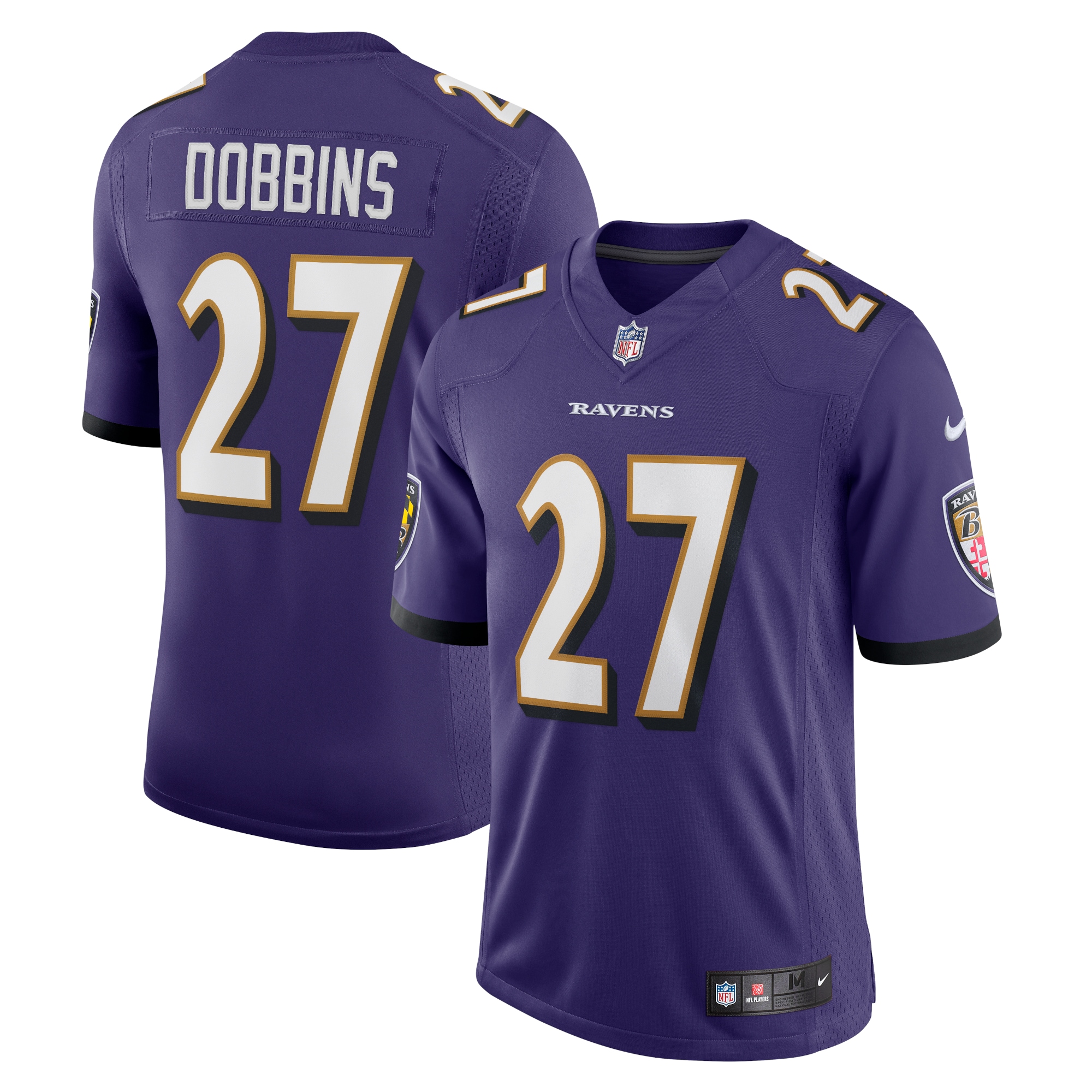 J.K. Dobbins Baltimore Ravens Nike Vapor Limited Jersey - Purple - vstockx