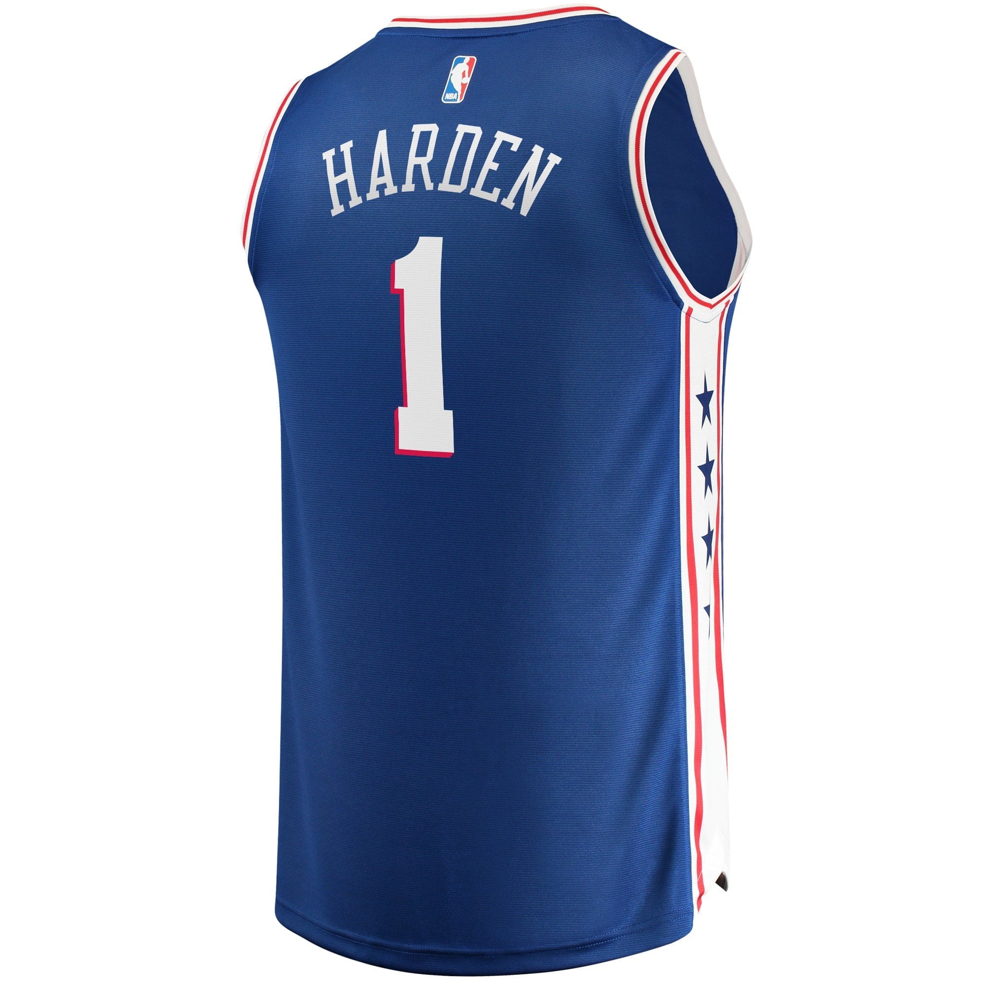 Men's Fanatics Branded James Harden Royal Philadelphia 76ers 2021/22 Fast Break Replica Jersey - Icon Edition - vstockx