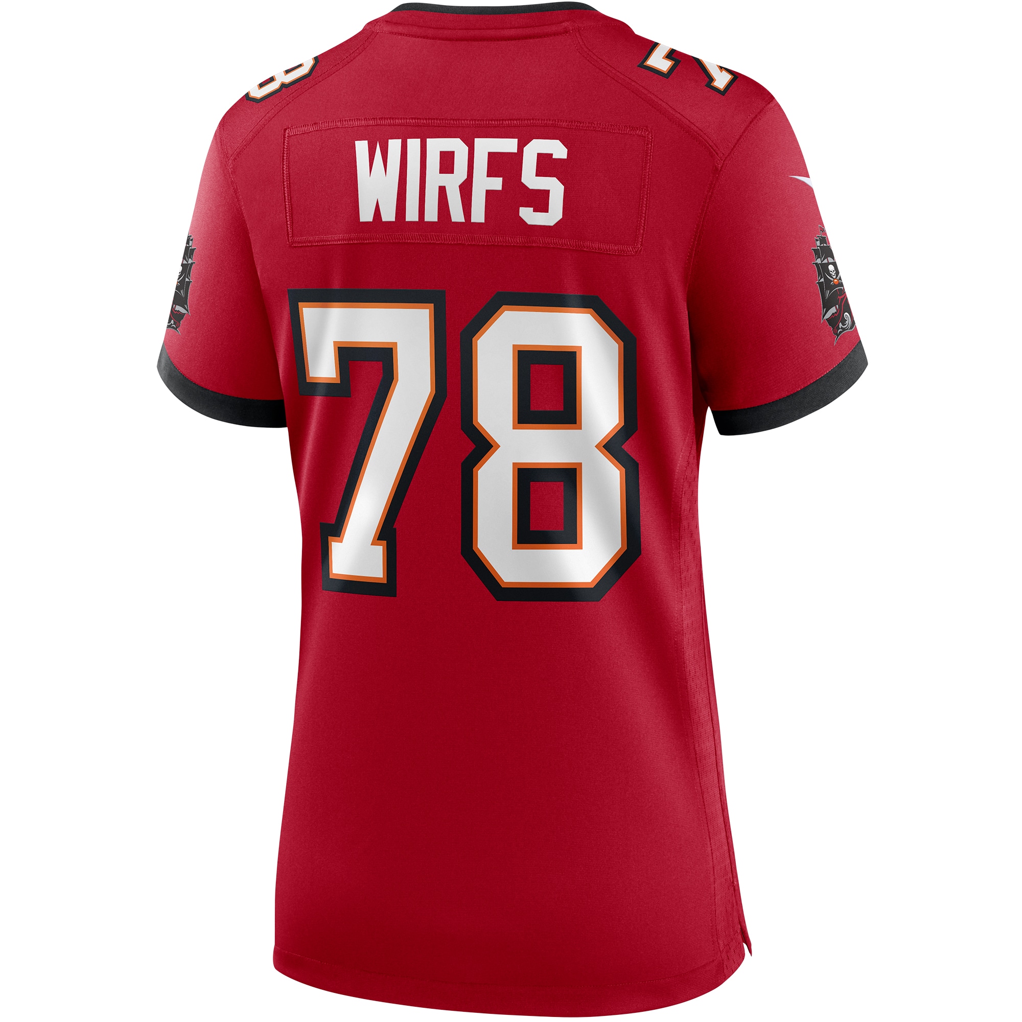 Tristan Wirfs Tampa Bay Buccaneers Nike Women's Game Jersey - Red - vstockx