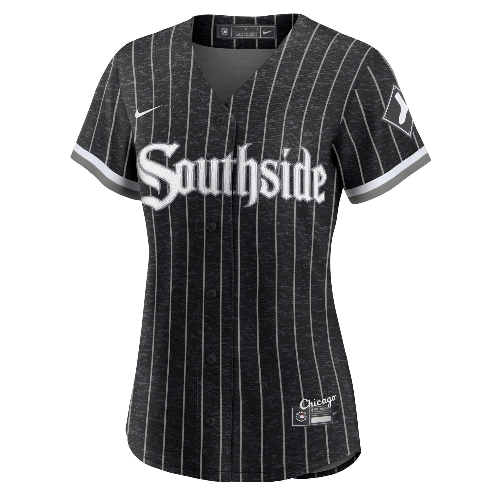 Women's Nike Black/Anthracite Chicago White Sox City Connect Replica Jersey - vstockx