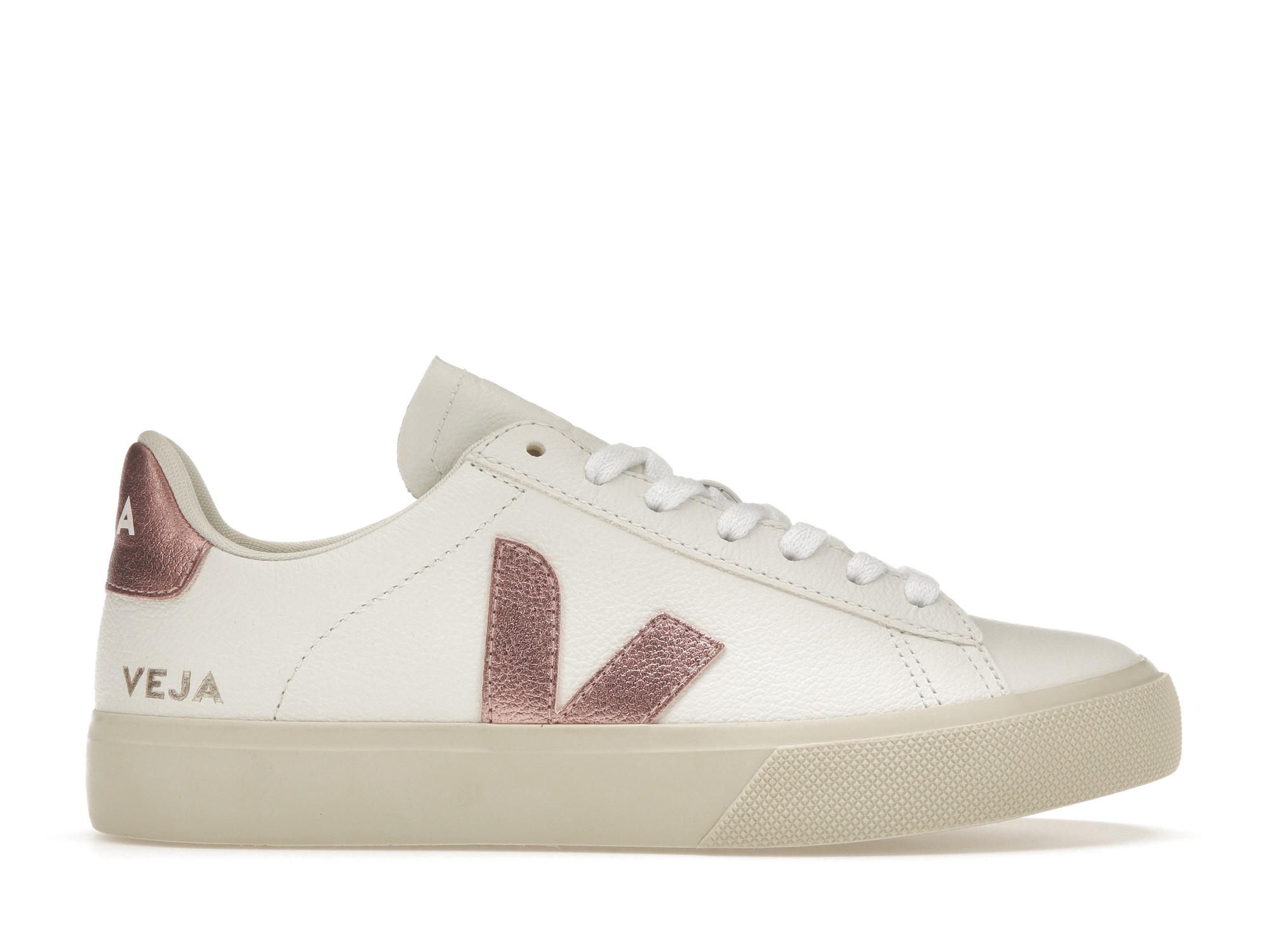 Veja Campo Chromefree Leather White Nacre - vstockx