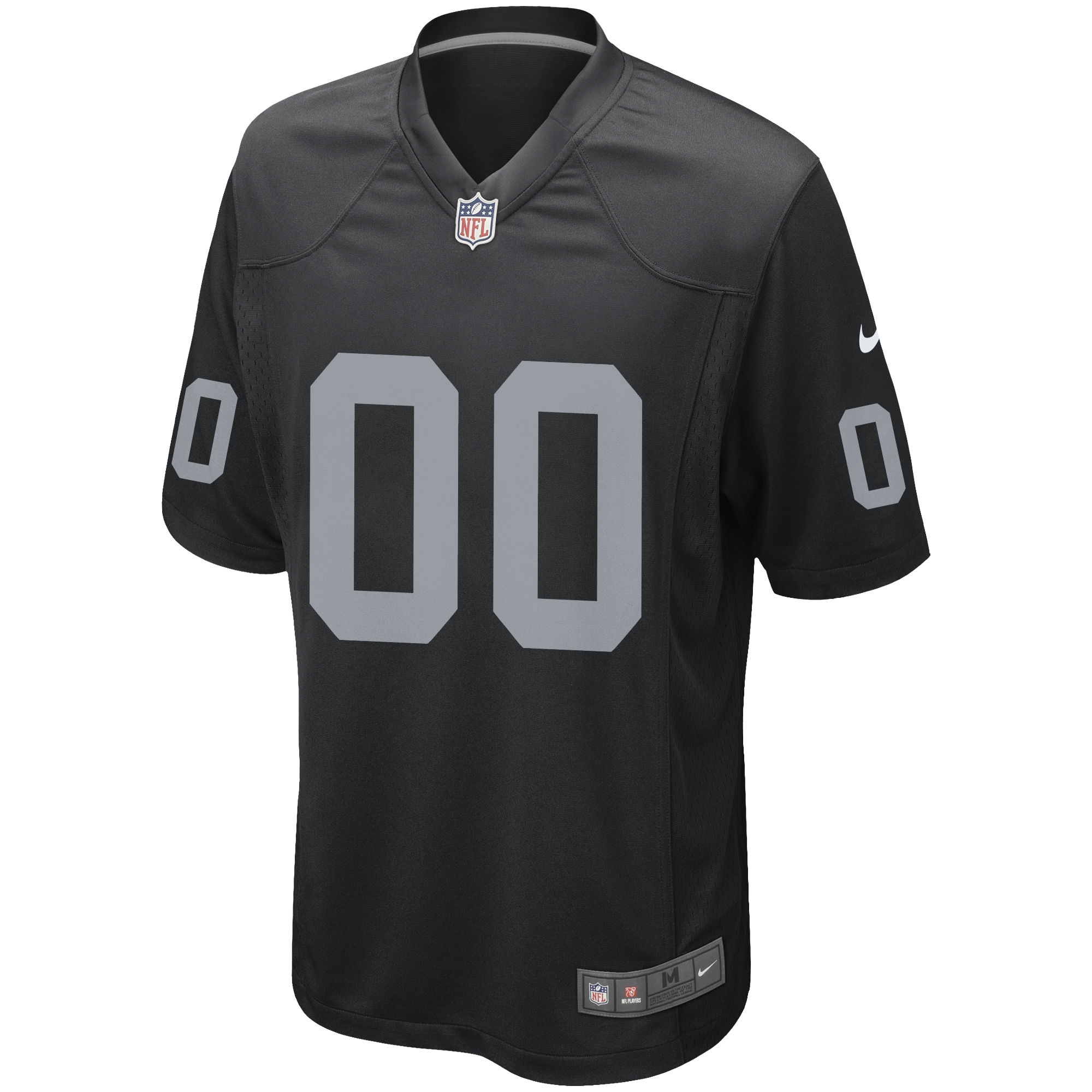 Las Vegas Raiders Nike Custom Game Jersey - Black - vstockx