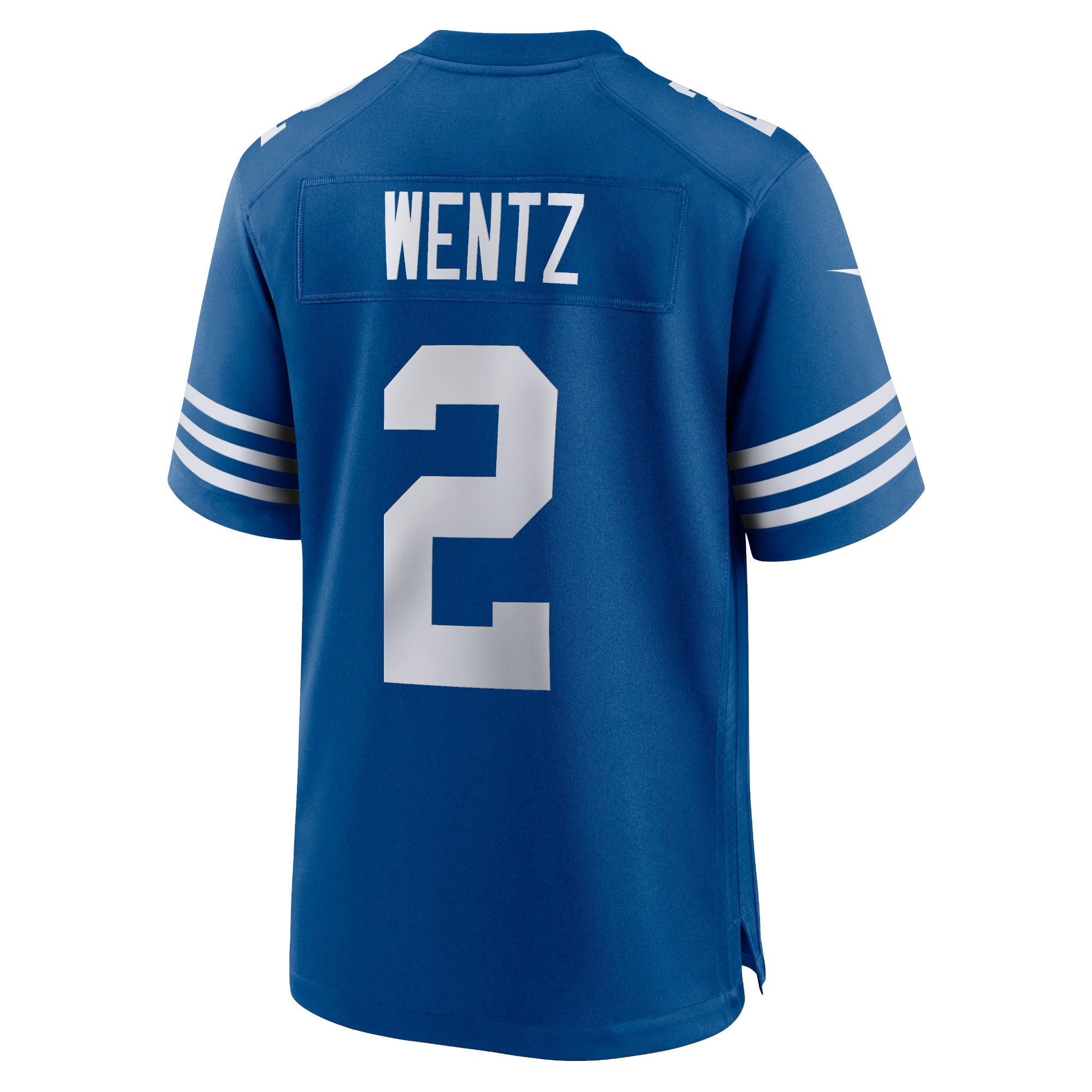Men's Nike Carson Wentz Royal Indianapolis Colts Alternate Game Jersey - vstockx