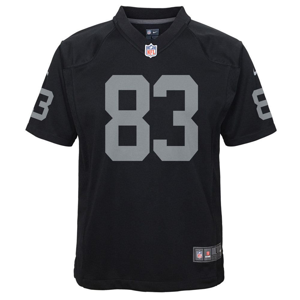 Youth Las Vegas Raiders Darren Waller Game Jersey Black - vstockx