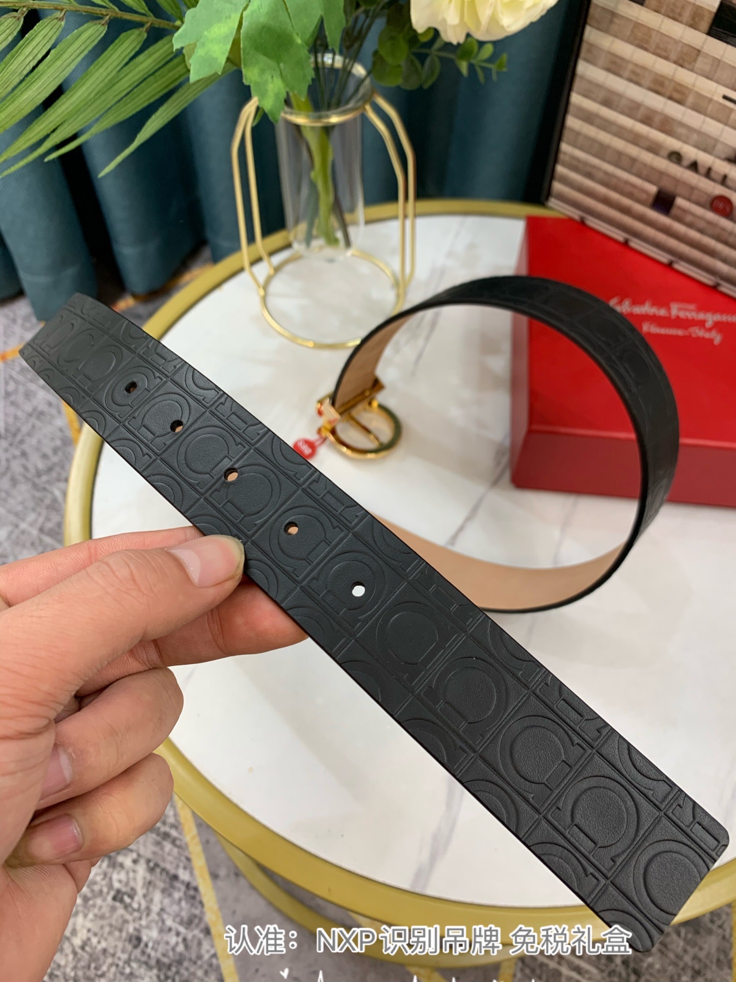 Streetwear Belt Ferragamo 319095 size:3.5cm - vstockx