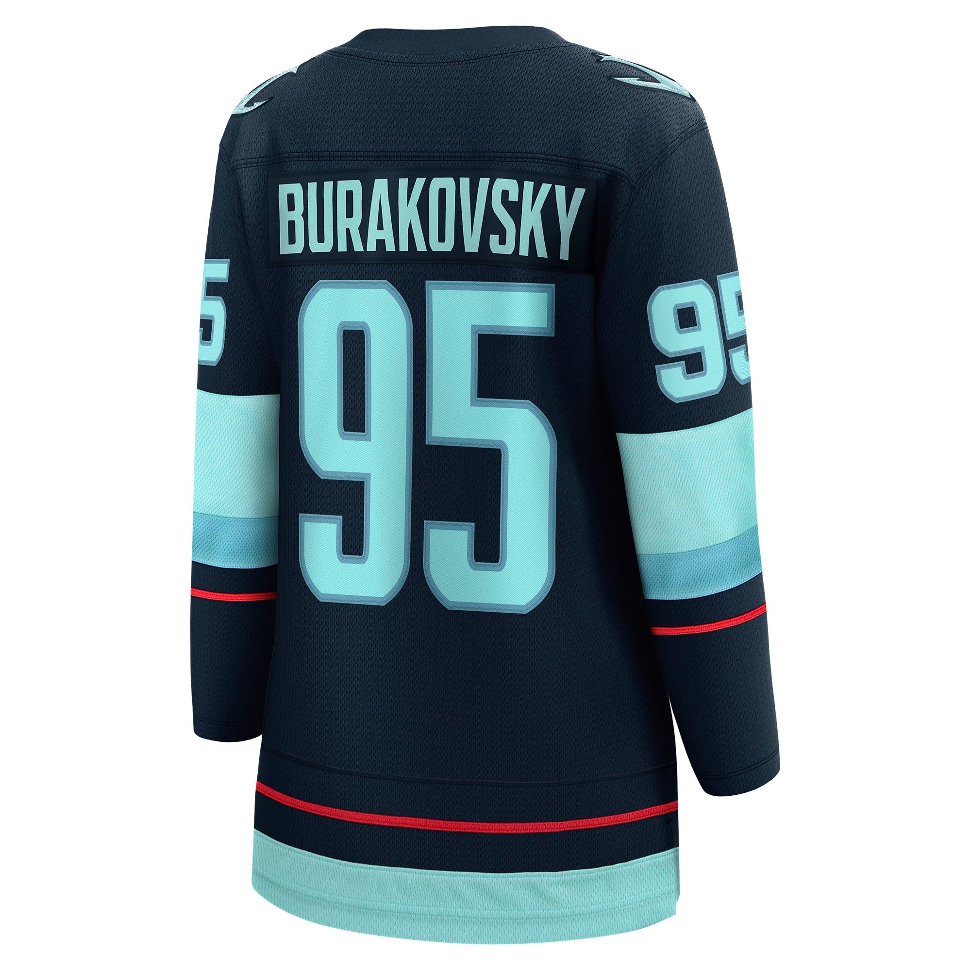 Women's Fanatics Branded Andre Burakovsky Navy Seattle Kraken Home Breakaway Player Jersey - vstockx