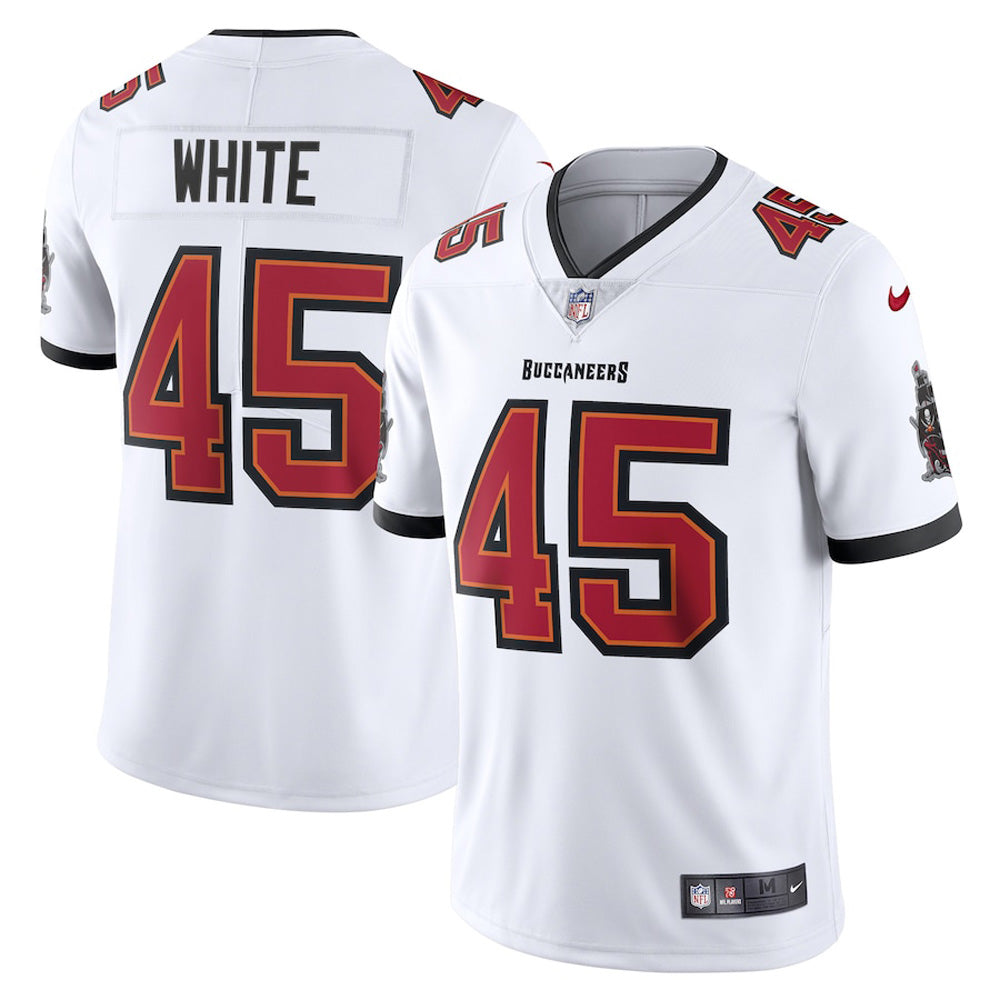 Youth Tampa Bay Buccaneers Devin White Vapor Jersey - White - vstockx