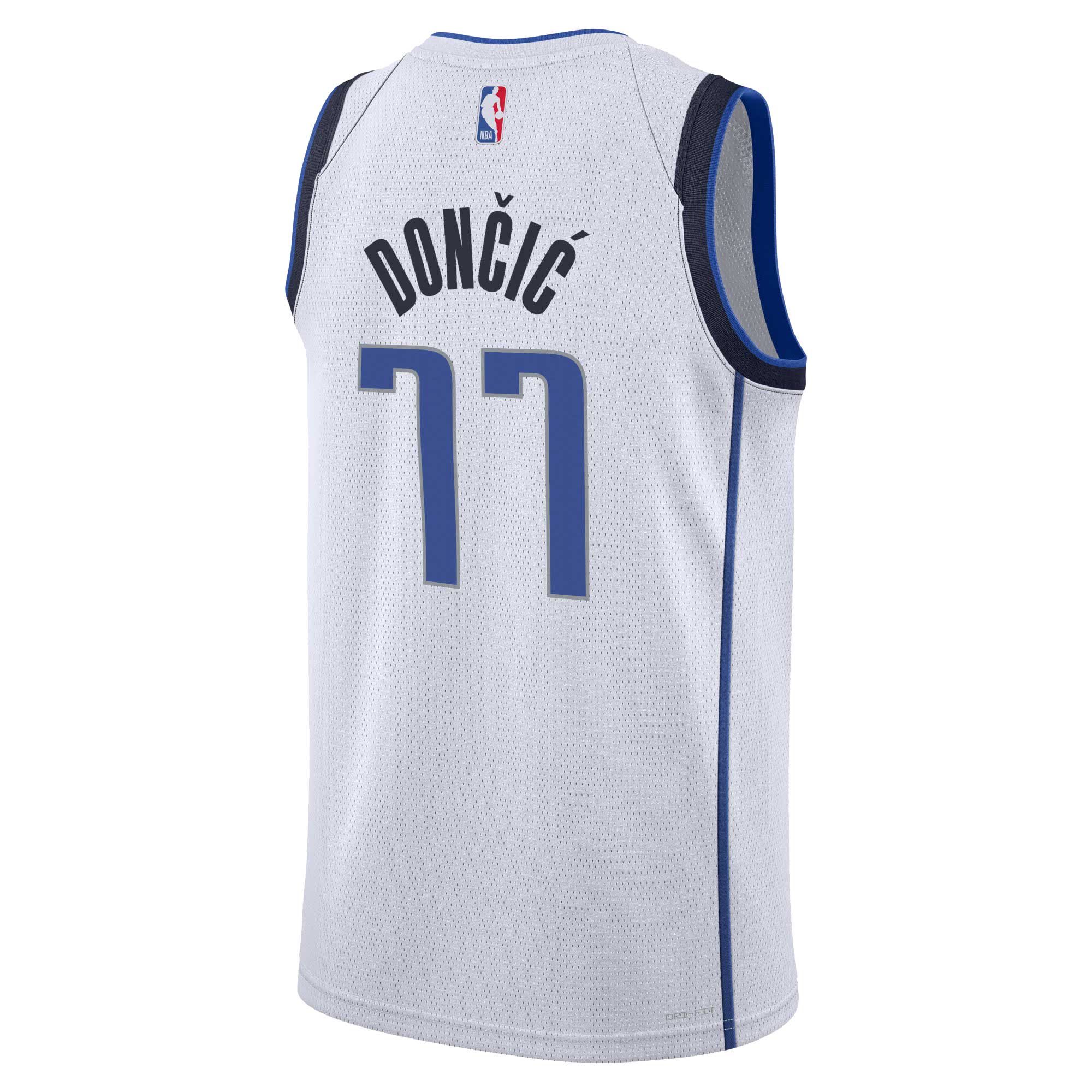 Luka Doncic Dallas Mavericks Nike Youth Swingman Jersey - Association Edition - White - vstockx