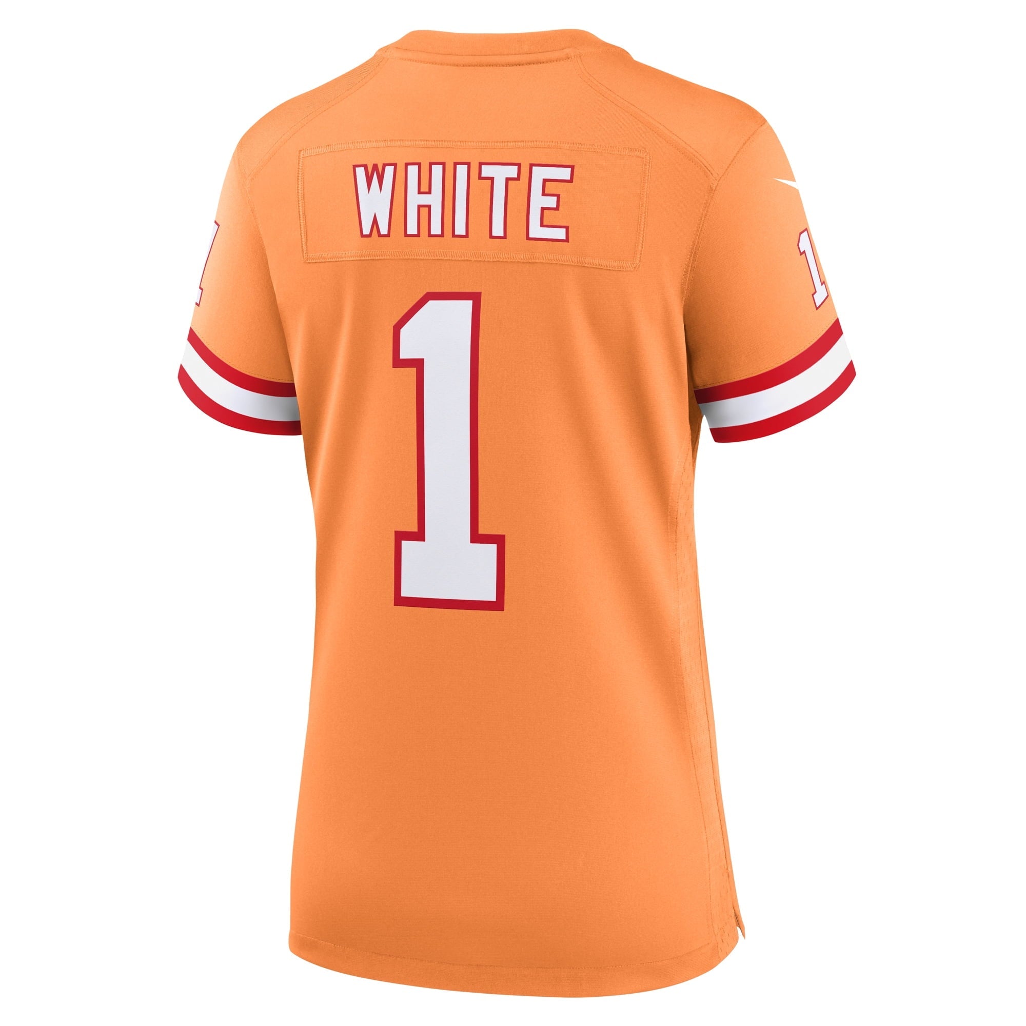 Women's Nike Rachaad White Orange Tampa Bay Buccaneers Throwback Game Jersey - vstockx