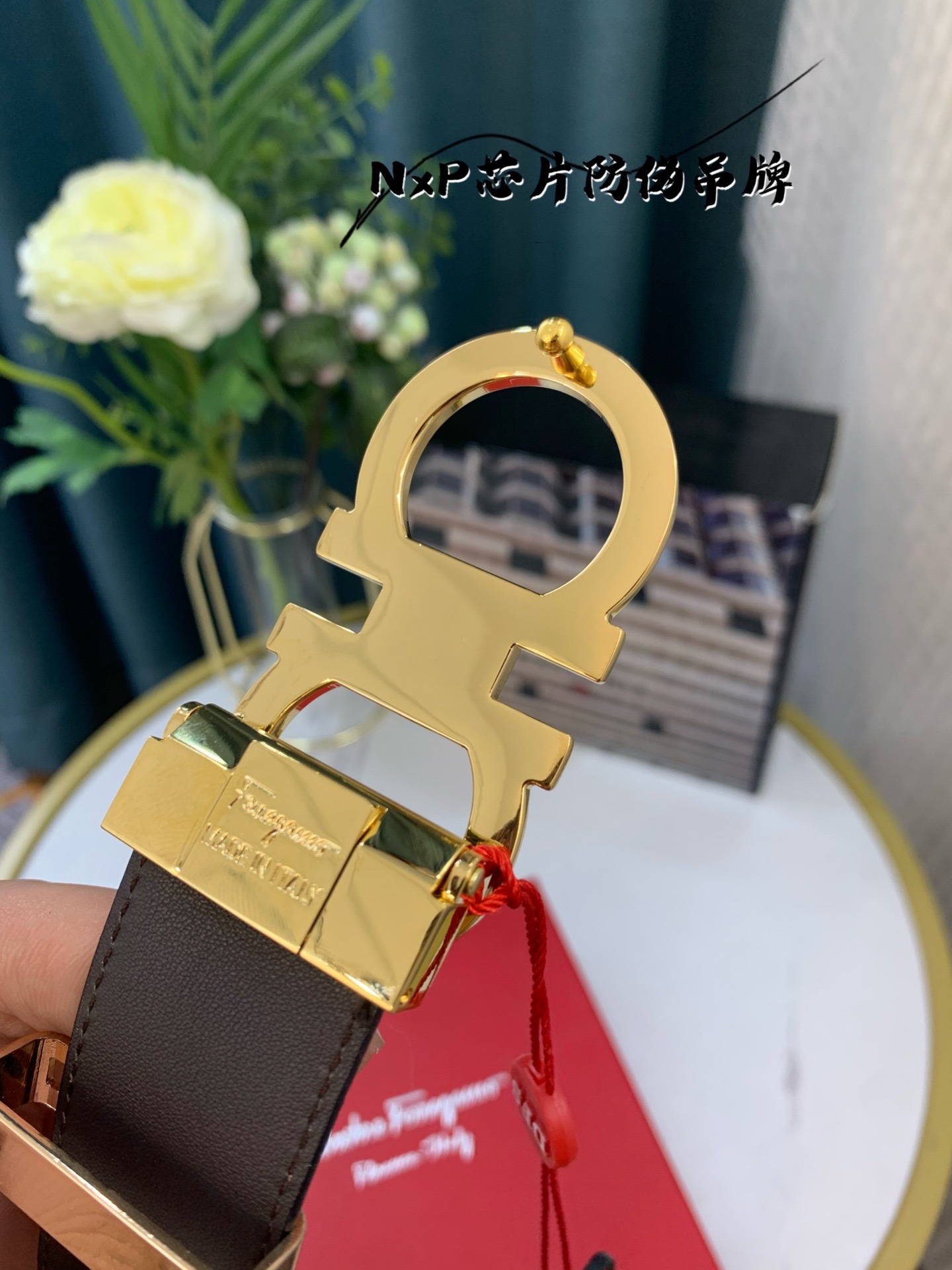 Streetwear Belt Ferragamo 319152 size:3.5cm - vstockx