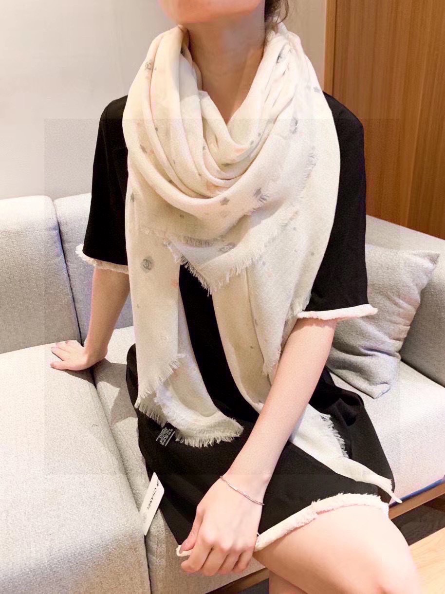 Streetwear Scarf CHANEL 329008 SIZE:90*200cm - vstockx