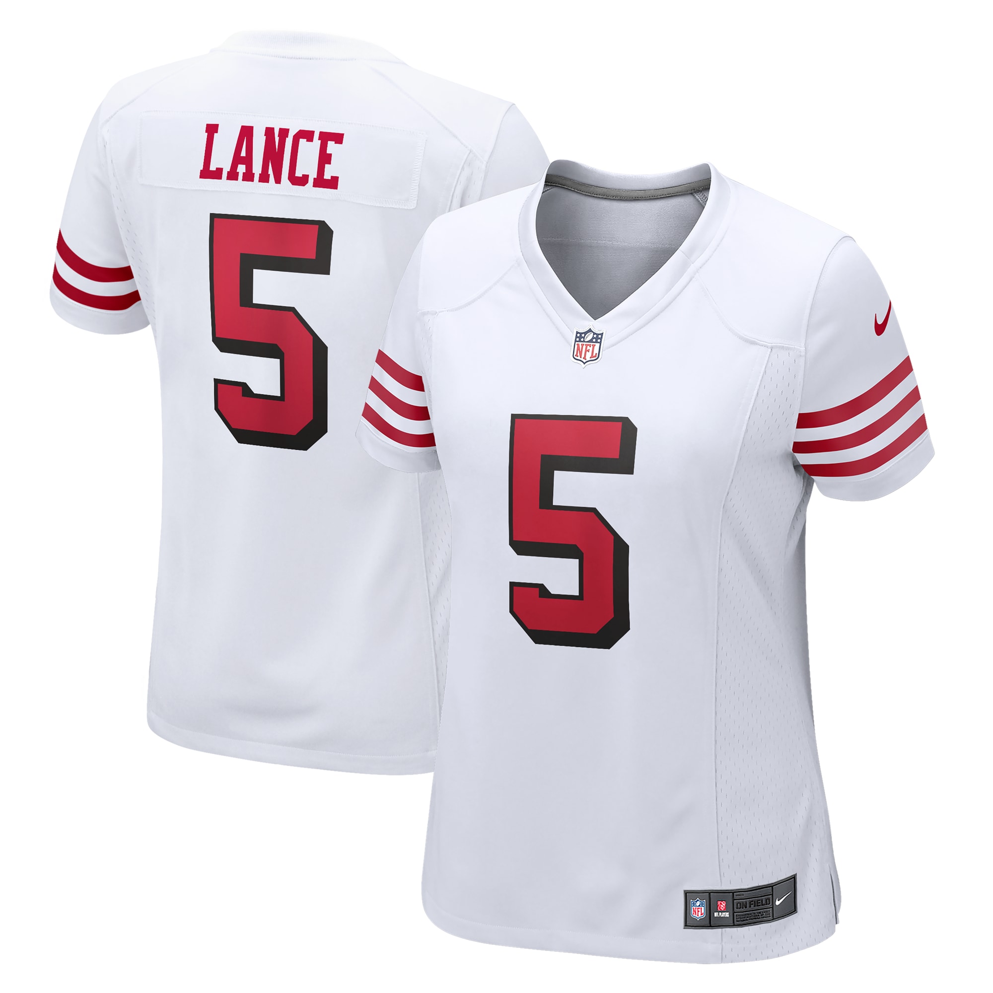 Trey Lance San Francisco 49ers Nike Women's Player Jersey - White - vstockx