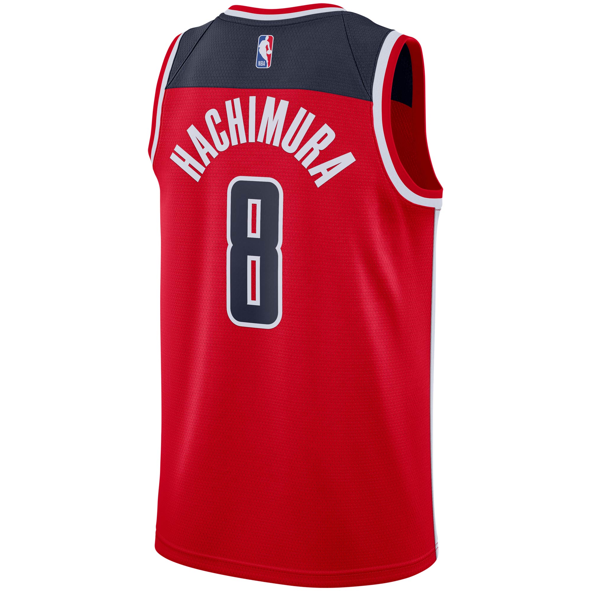 Rui Hachimura Washington Wizards Nike 2019/2020 Swingman Jersey - Icon Edition - Red - vstockx