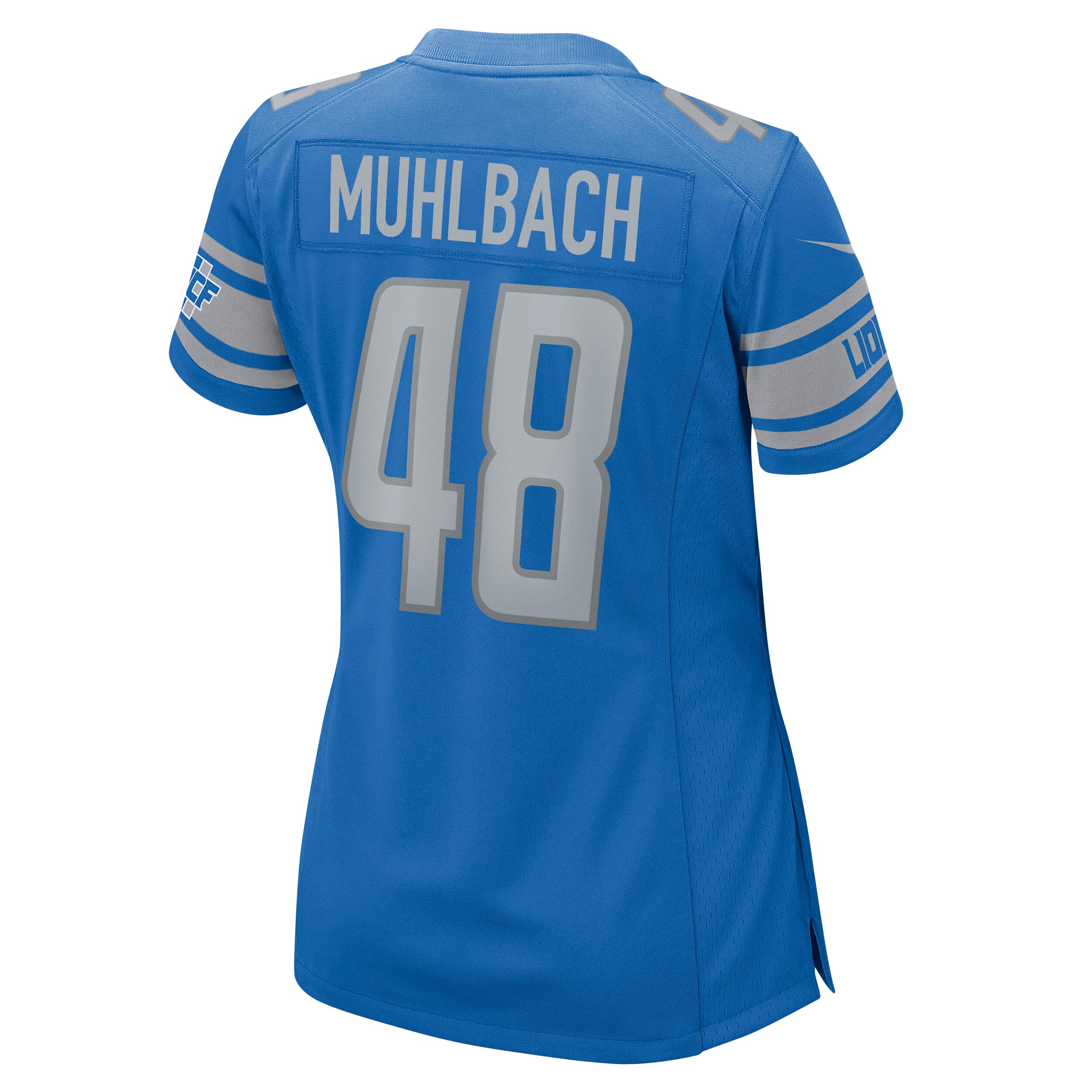 Don Muhlbach Detroit Lions Nike Women's Game Jersey - Blue - vstockx