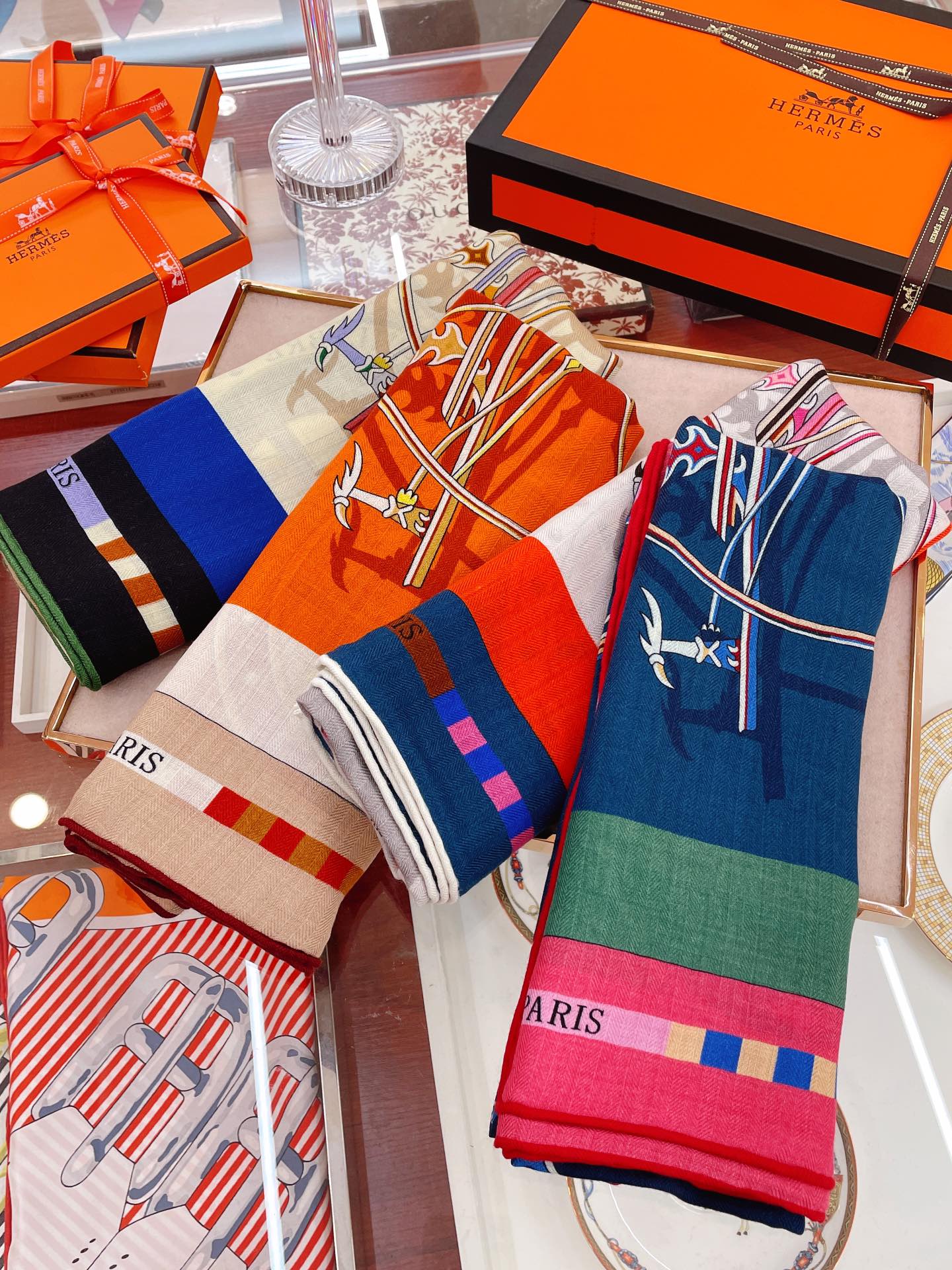 Streetwear Scarf Hermes 328799 SIZE:140cm*140cm - vstockx