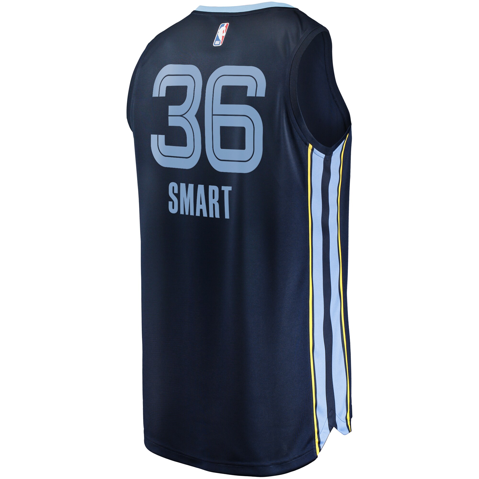 Marcus Smart Memphis Grizzlies Fanatics Branded Fast Break Player Jersey - Icon Edition - Navy - vstockx