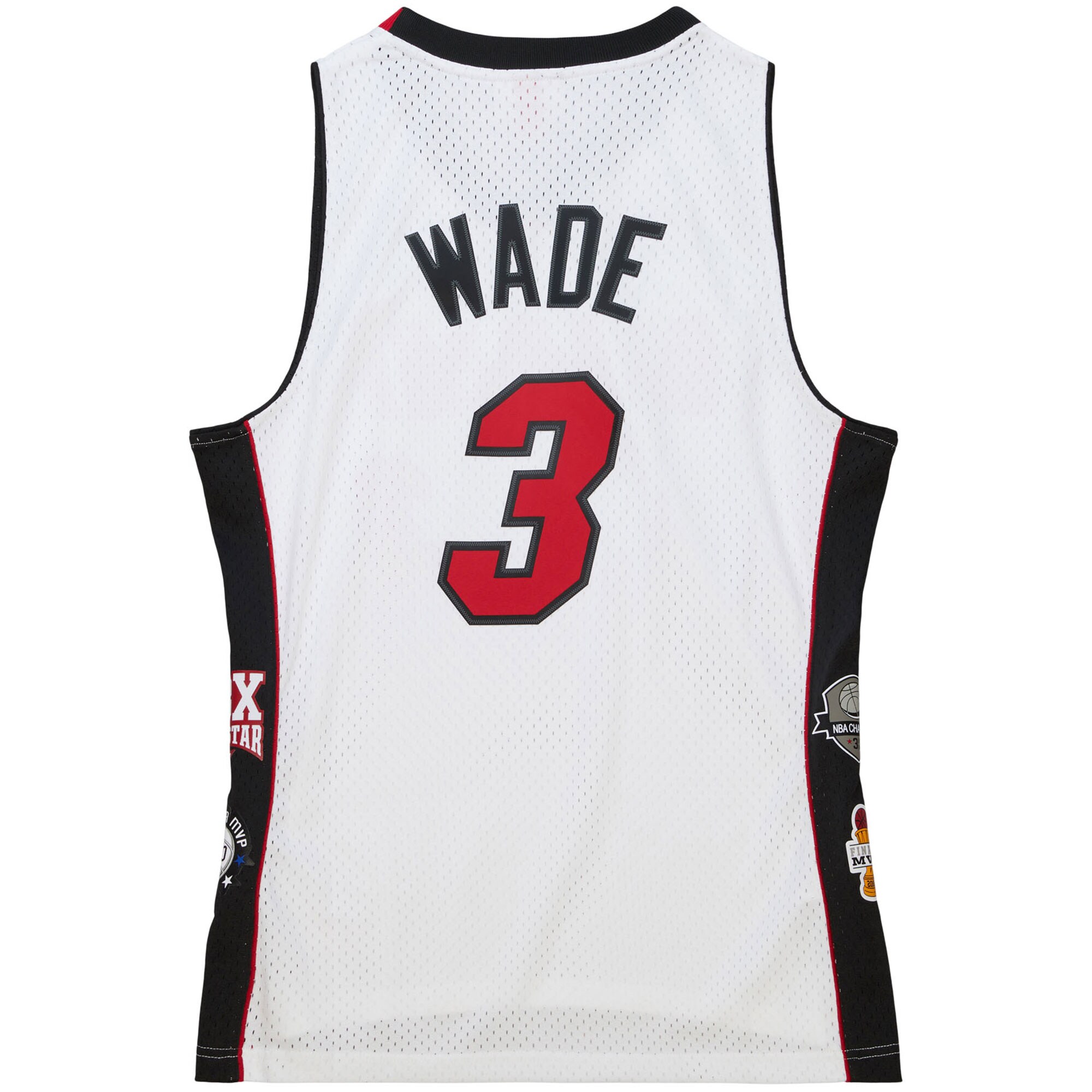 Dwyane Wade Miami Heat Mitchell & Ness Unisex Hall of Fame Class of 2023 Throwback Swingman Jersey - White - vstockx