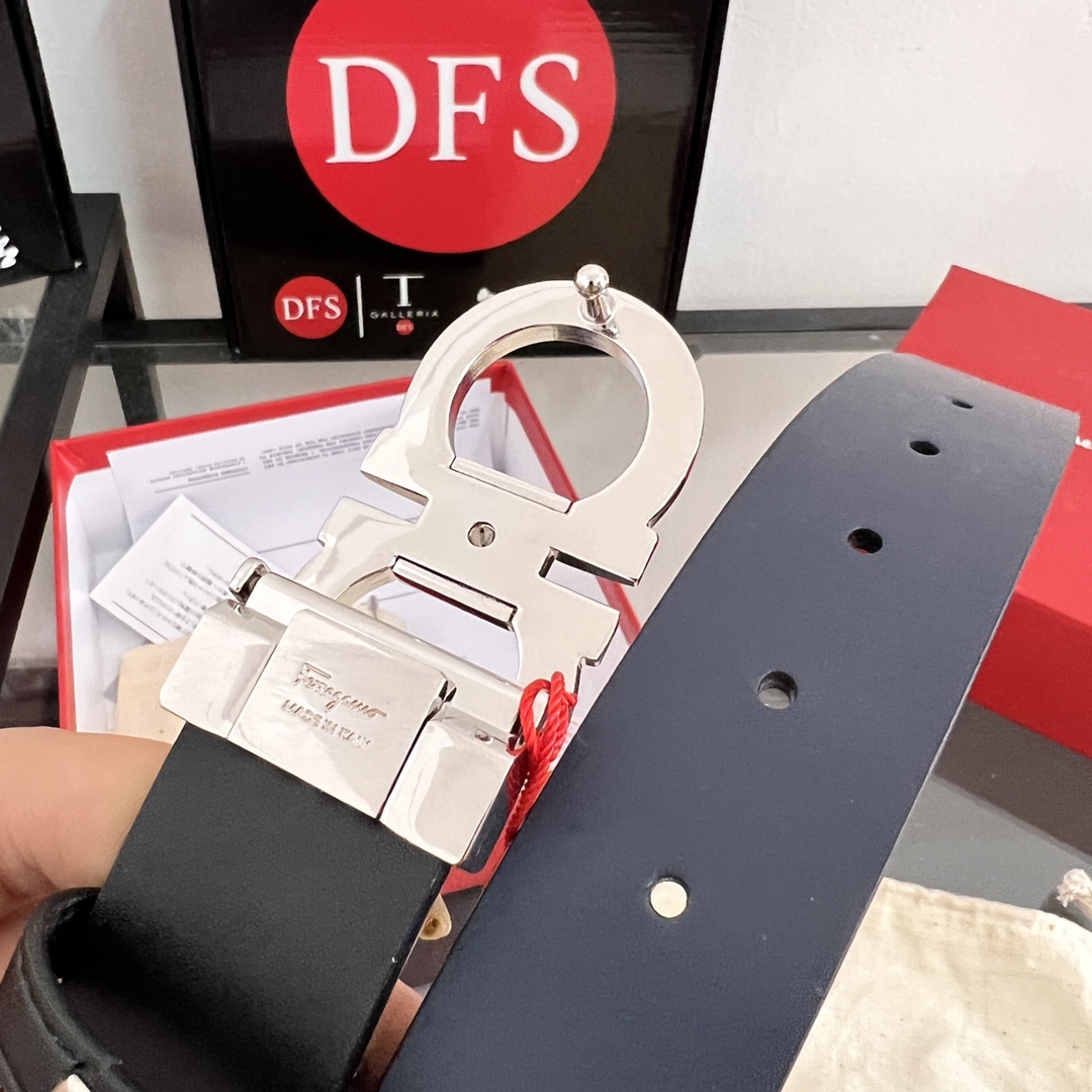 Streetwear Belt Ferragamo 320270 size:3.5cm - vstockx
