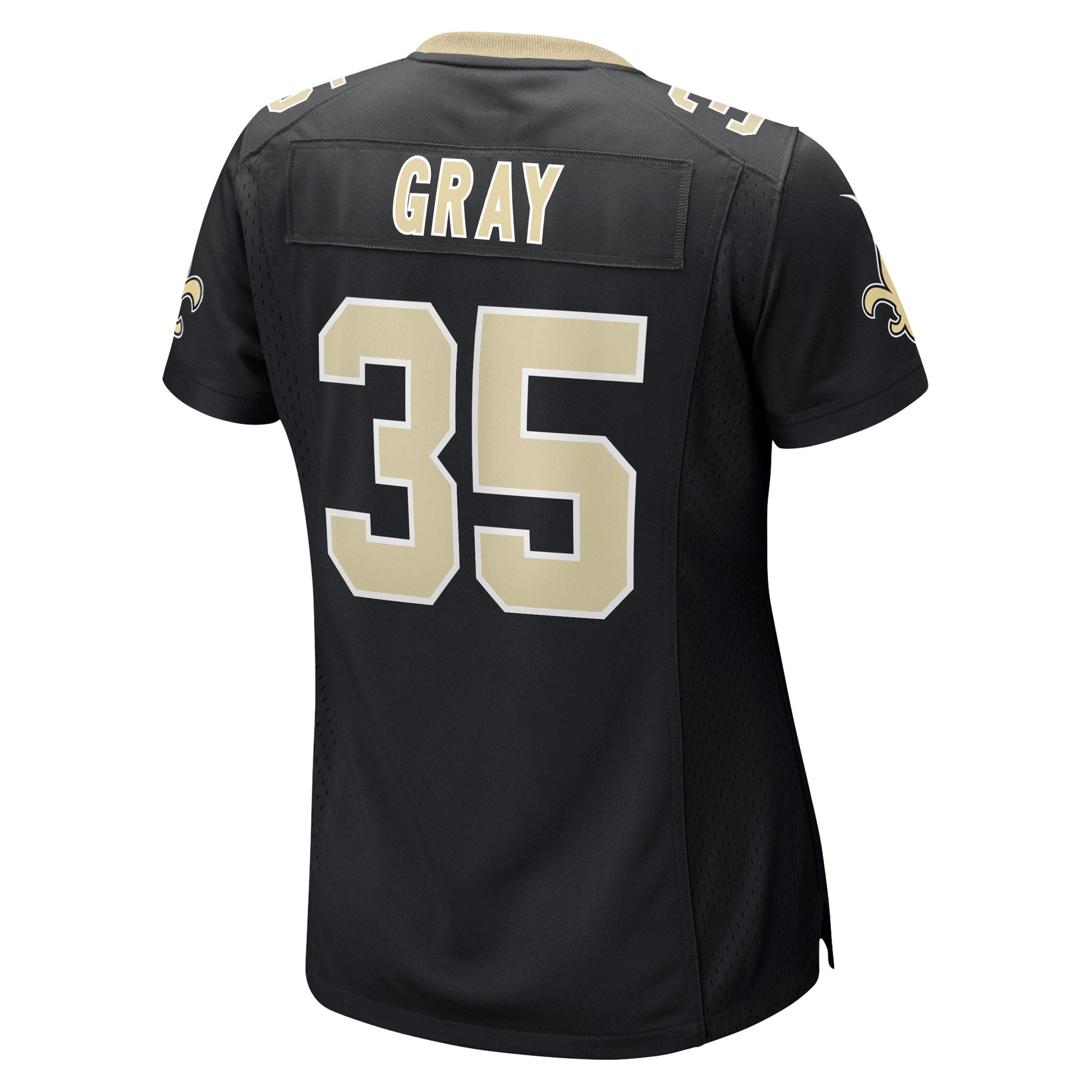 Women's Nike Vincent Gray Black New Orleans Saints Game Player Jersey - vstockx
