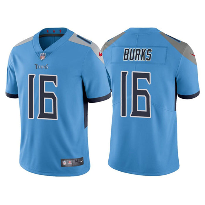 Youth Tennessee Titans Treylon Burks Vapor Jersey - Blue - vstockx