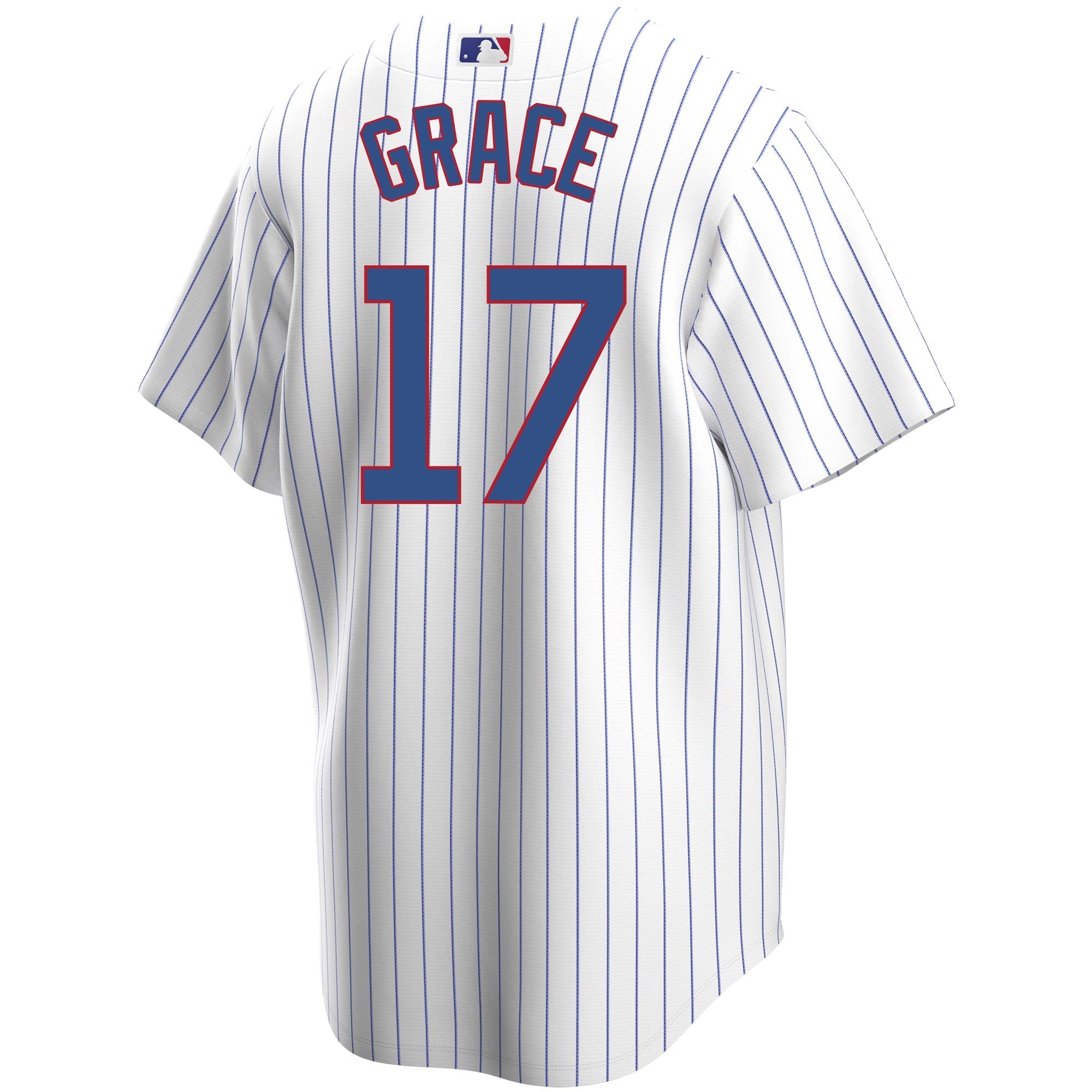Mark Grace Chicago Cubs Home Pinstripe Men's Replica Jersey - vstockx