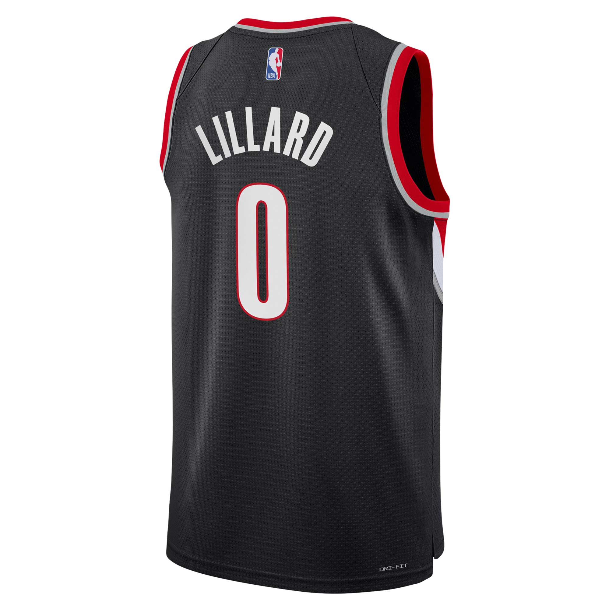 Damian Lillard Portland Trail Blazers Nike Youth Swingman Jersey - Icon Edition - Black - vstockx
