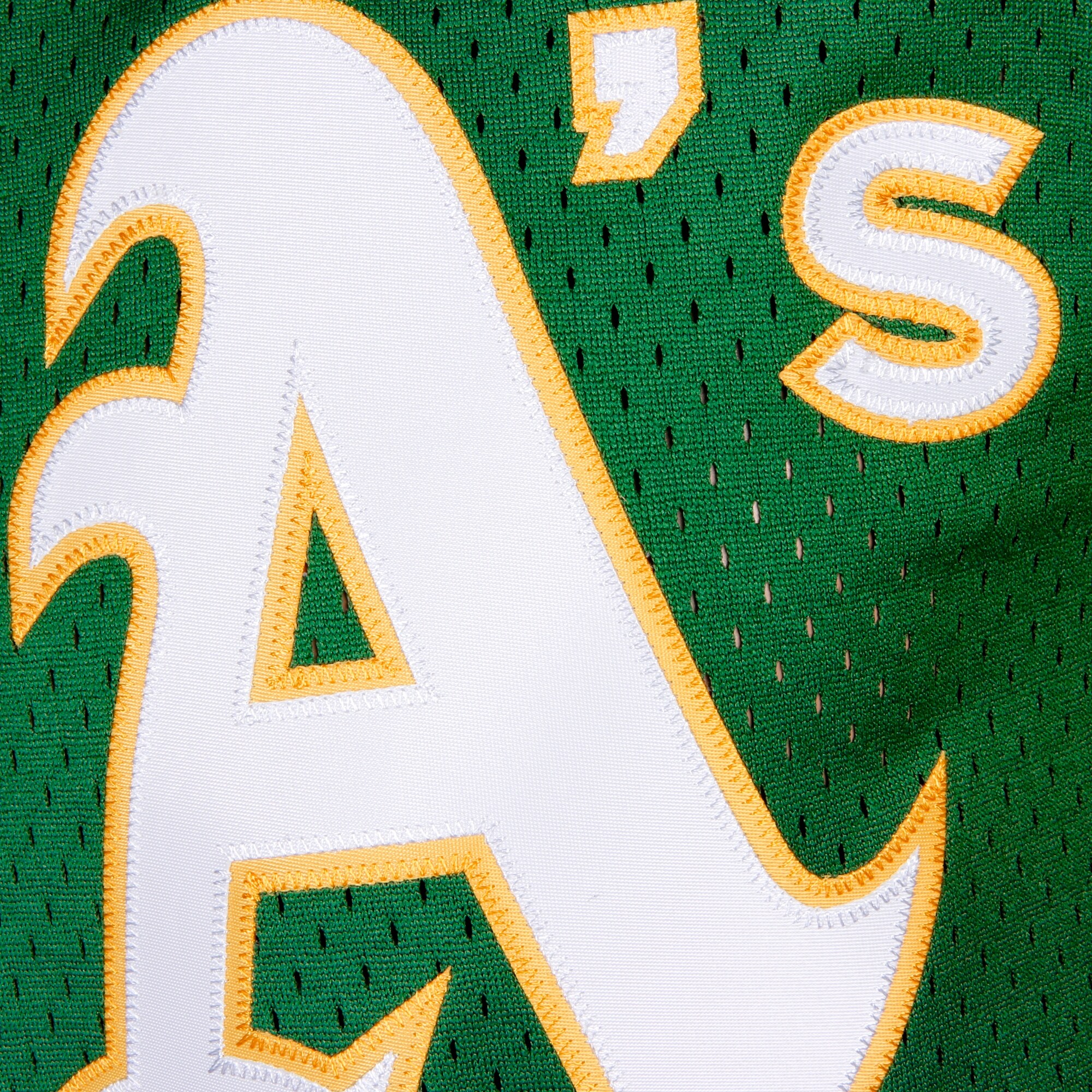 Reggie Jackson Oakland Athletics Mitchell & Ness Cooperstown Mesh Batting Practice Jersey - Green - vstockx