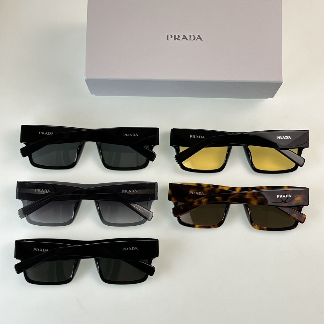 sunglasses Prada SPR19W-F Size:52-21-145 - vstockx