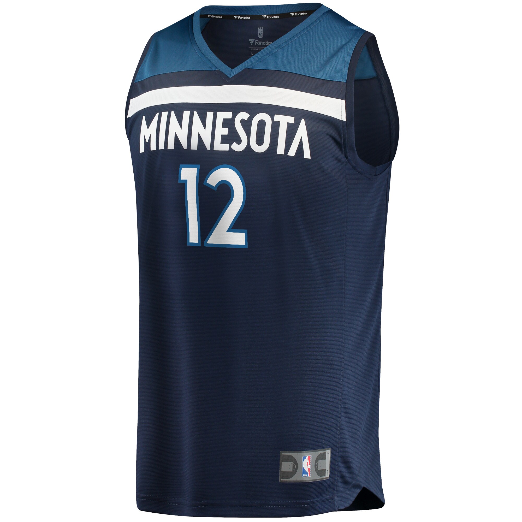 Taurean Prince Minnesota Timberwolves Fanatics Branded 2021/22 Fast Break Replica Jersey - Icon Edition - Navy - vstockx
