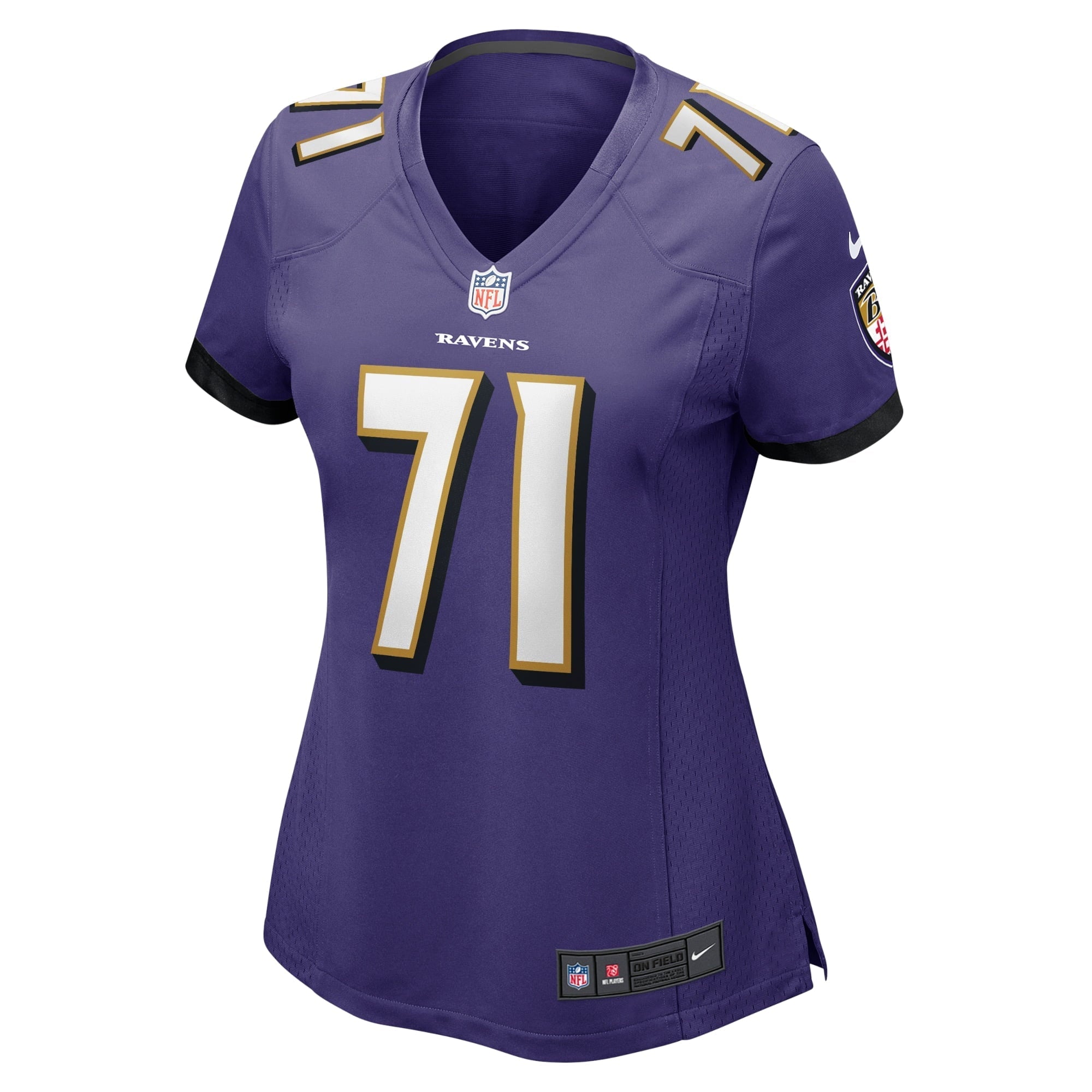 Women's Nike Ja'Wuan James Purple Baltimore Ravens Player Game Jersey - vstockx