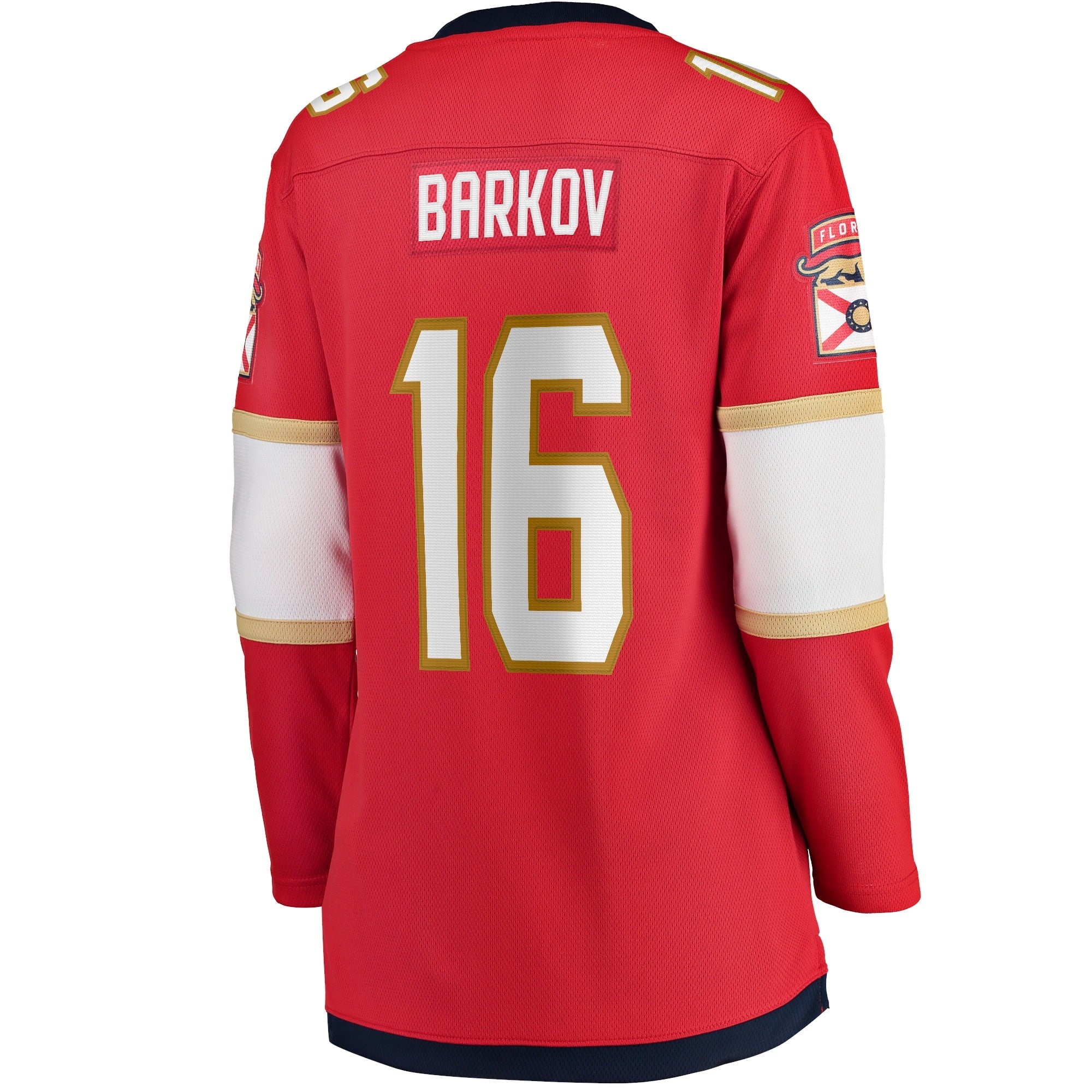 Women's Fanatics Branded Aleksander Barkov Red Florida Panthers Home Captain Premier Breakaway Player Jersey - vstockx