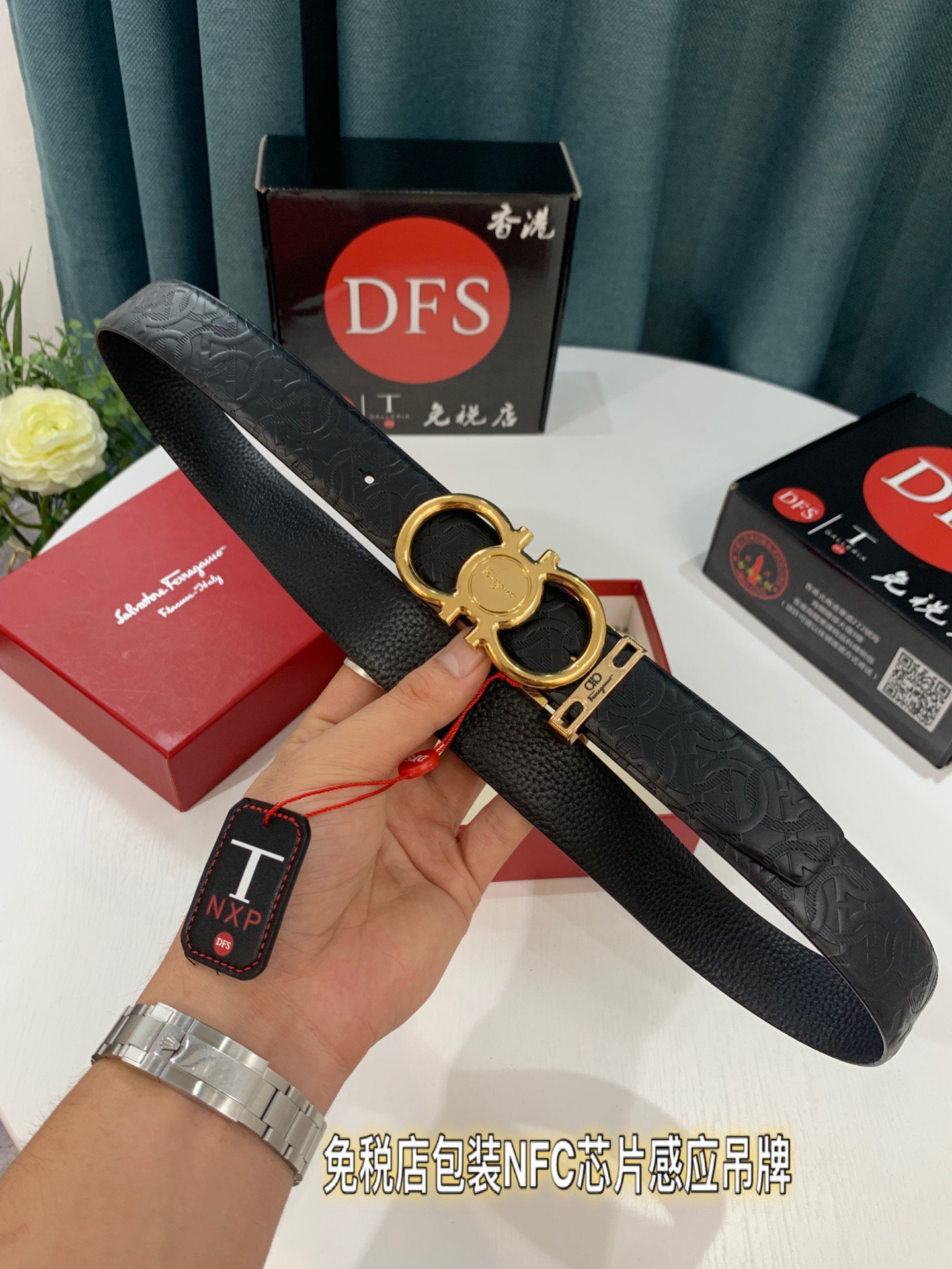 Streetwear Belt Ferragamo 319223 size:3.5cm - vstockx