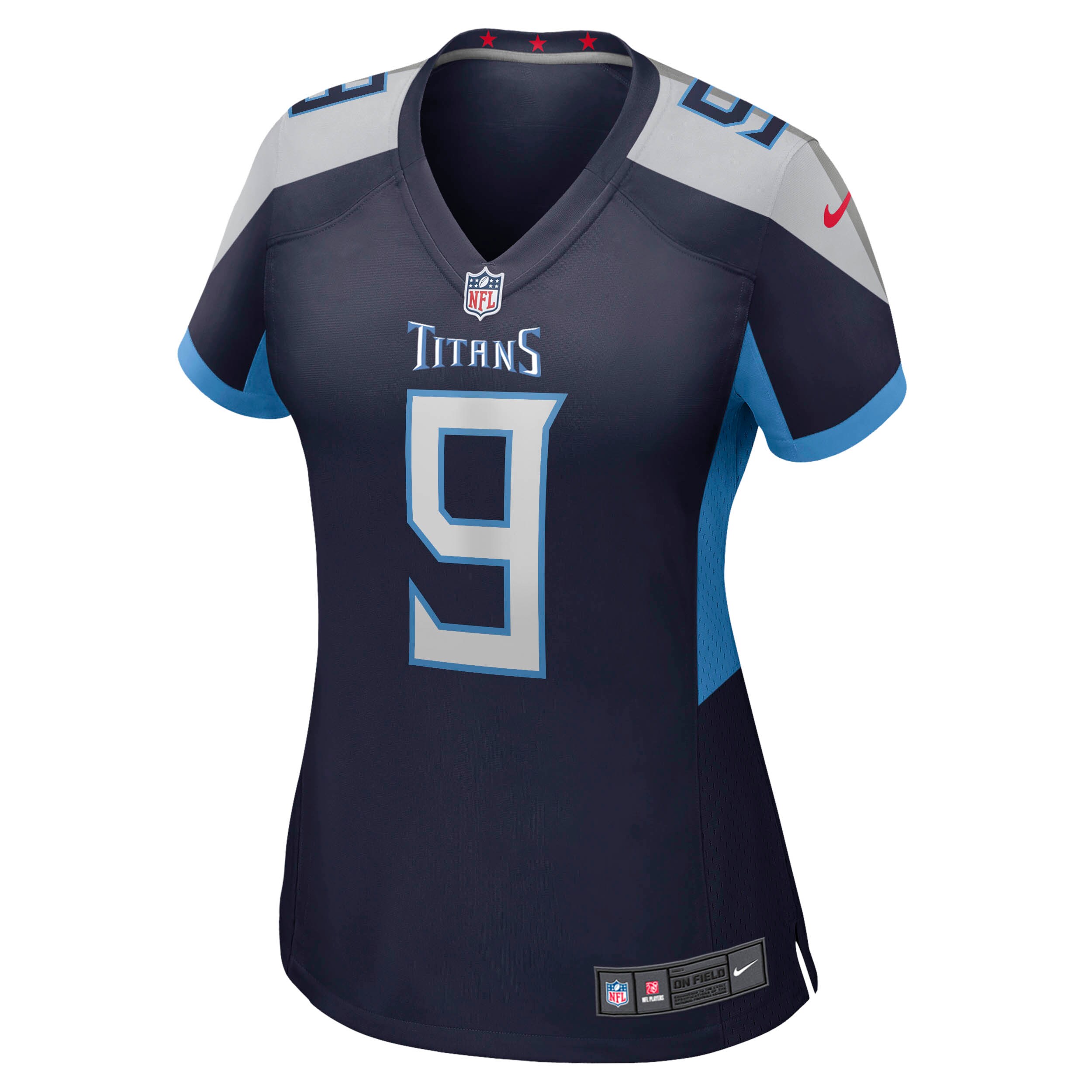 Steve McNair Tennessee Titans Nike Women's Game Retired Player Jersey - Navy - vstockx