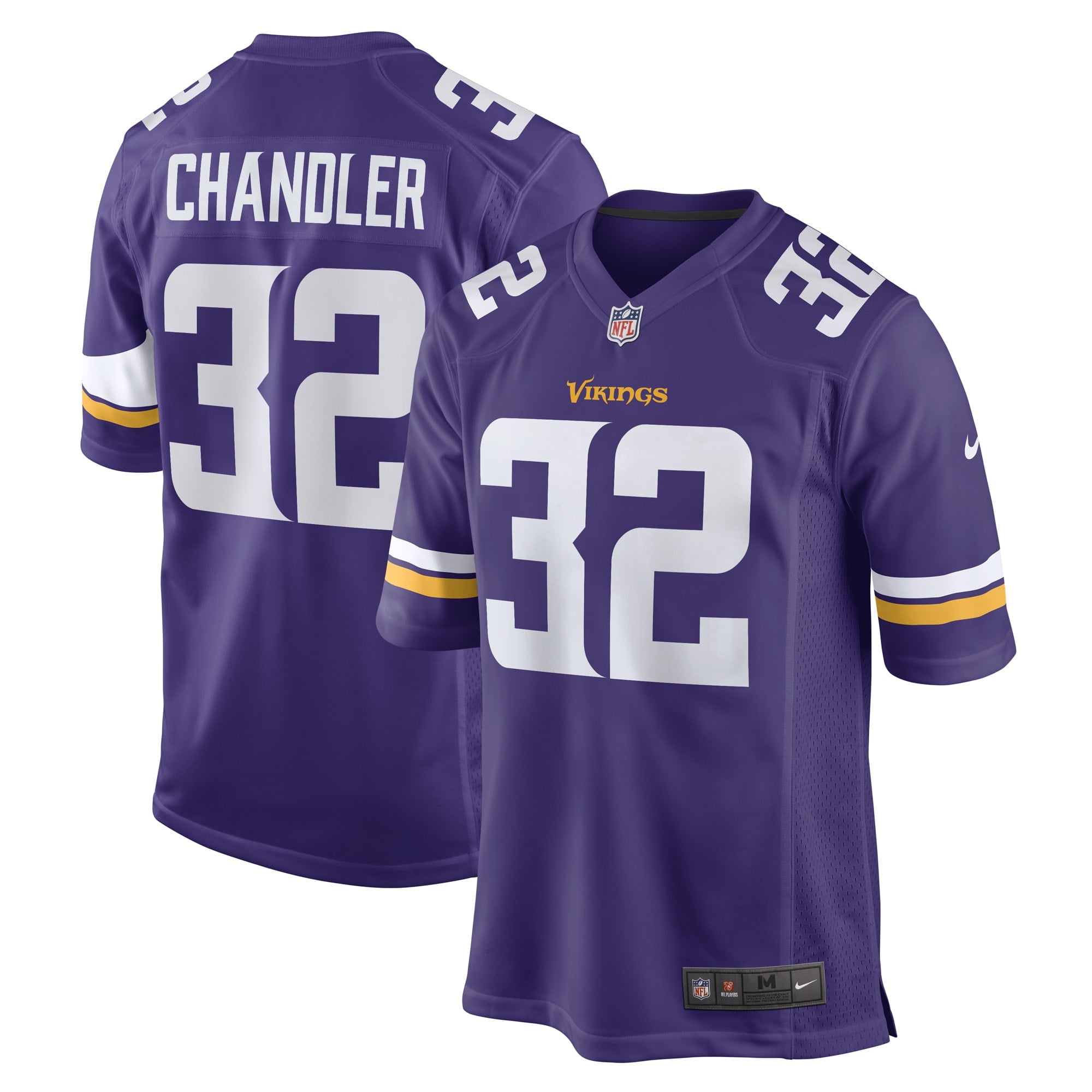 Men's Nike Ty Chandler Purple Minnesota Vikings Game Player Jersey - vstockx