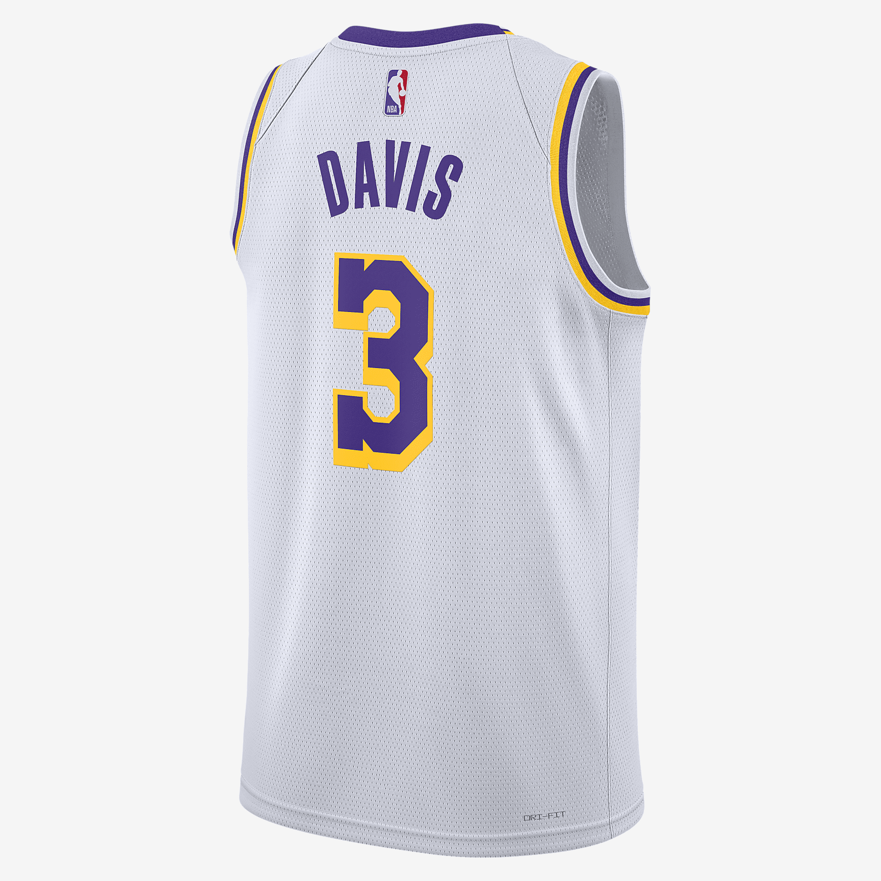 Los Angeles Lakers Association Edition 2022/23 Nike Dri-FIT NBA Swingman Jersey - White - vstockx