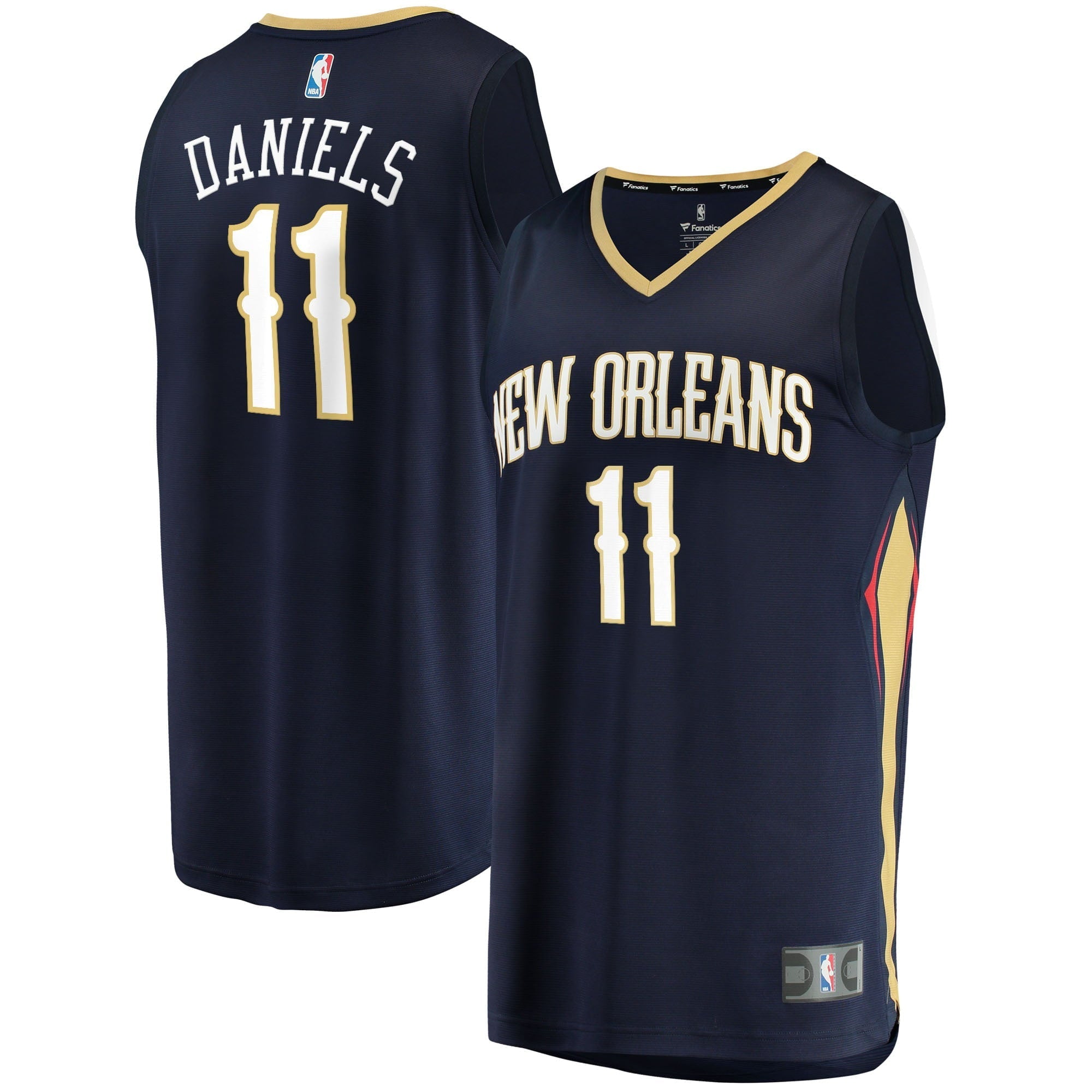 Men's Fanatics Branded Dyson Daniels Navy New Orleans Pelicans 2022 NBA Draft First Round Pick Fast Break Replica Player - vstockx