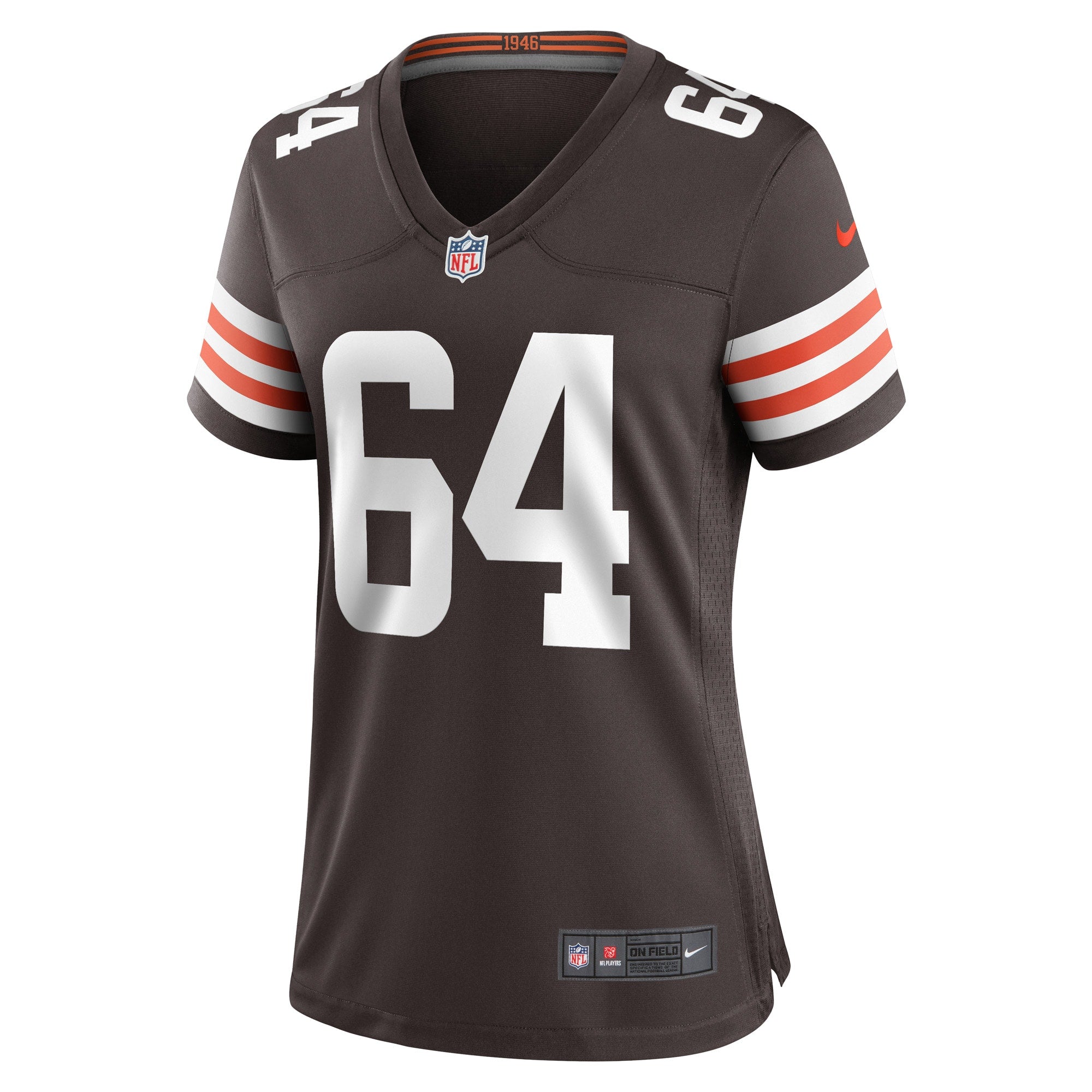 Women's Nike Roderick Perry II Brown Cleveland Browns Game Player Jersey - vstockx