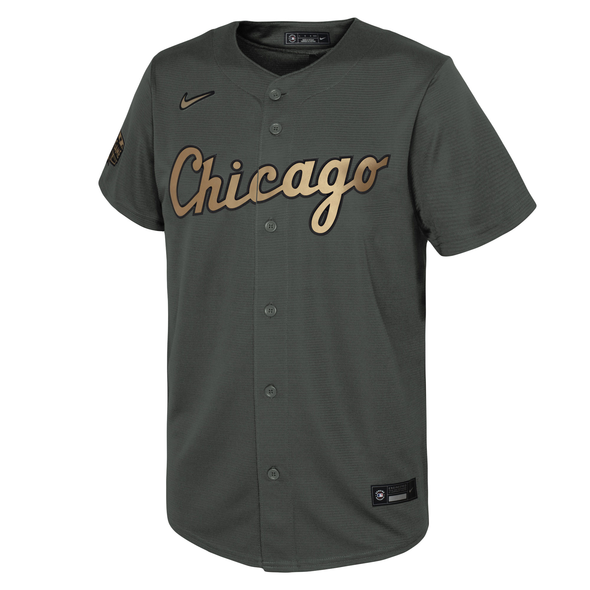 Chicago White Sox Nike Youth 2022 MLB All-Star Game Replica Jersey - Gray - vstockx