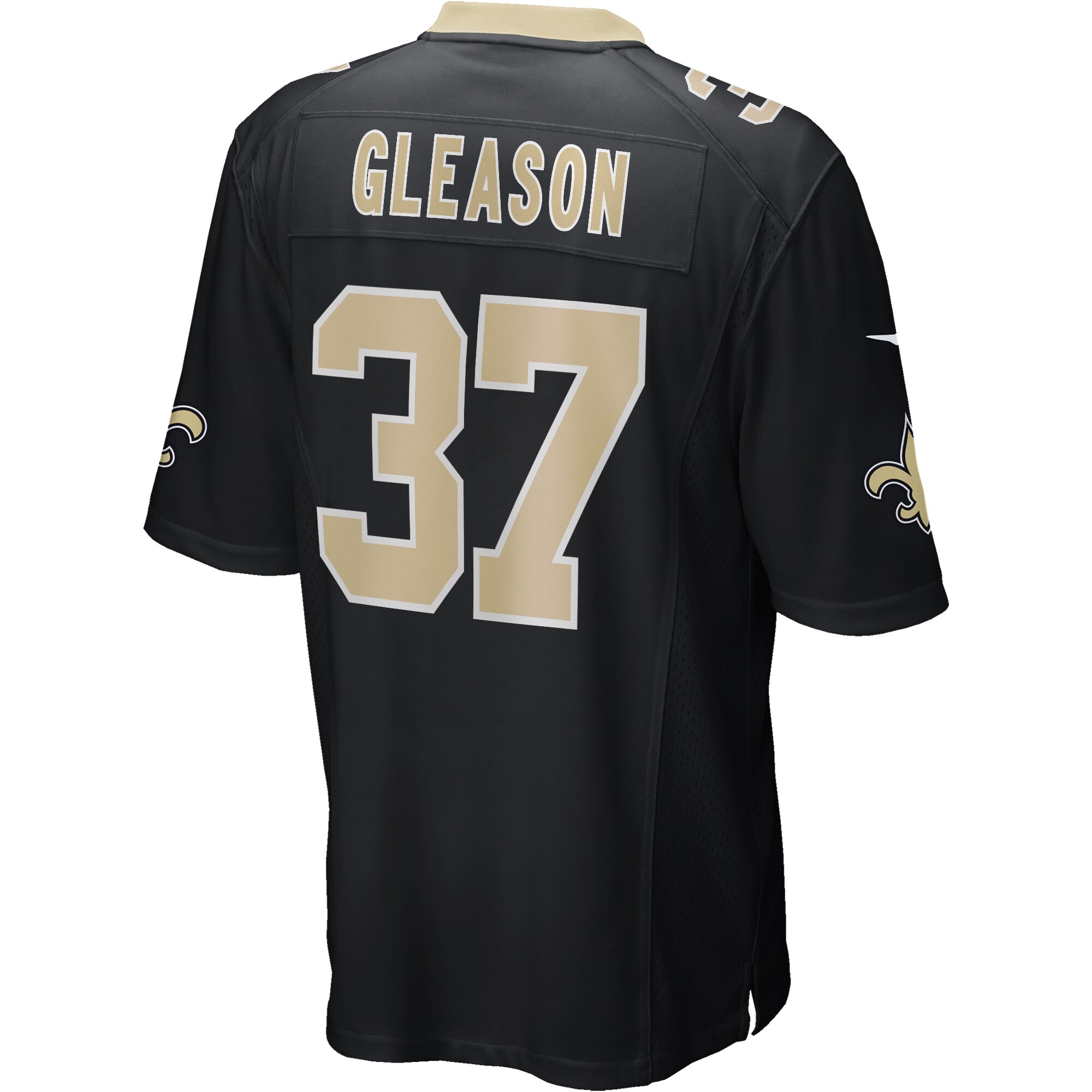 Steve Gleason New Orleans Saints Nike Game Retired Player Jersey - Black - vstockx