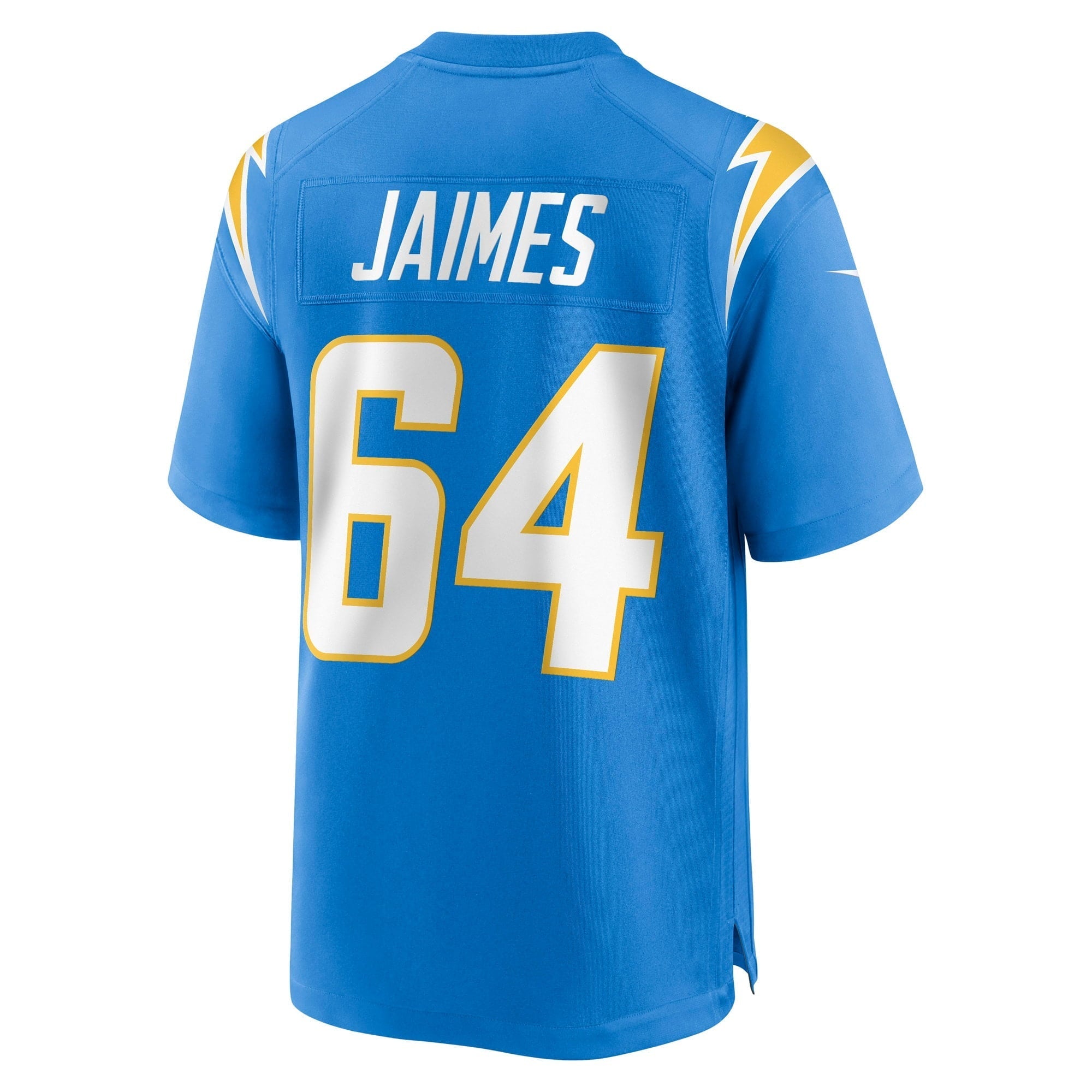Men's Nike Brenden Jaimes Powder Blue Los Angeles Chargers Game Jersey - vstockx