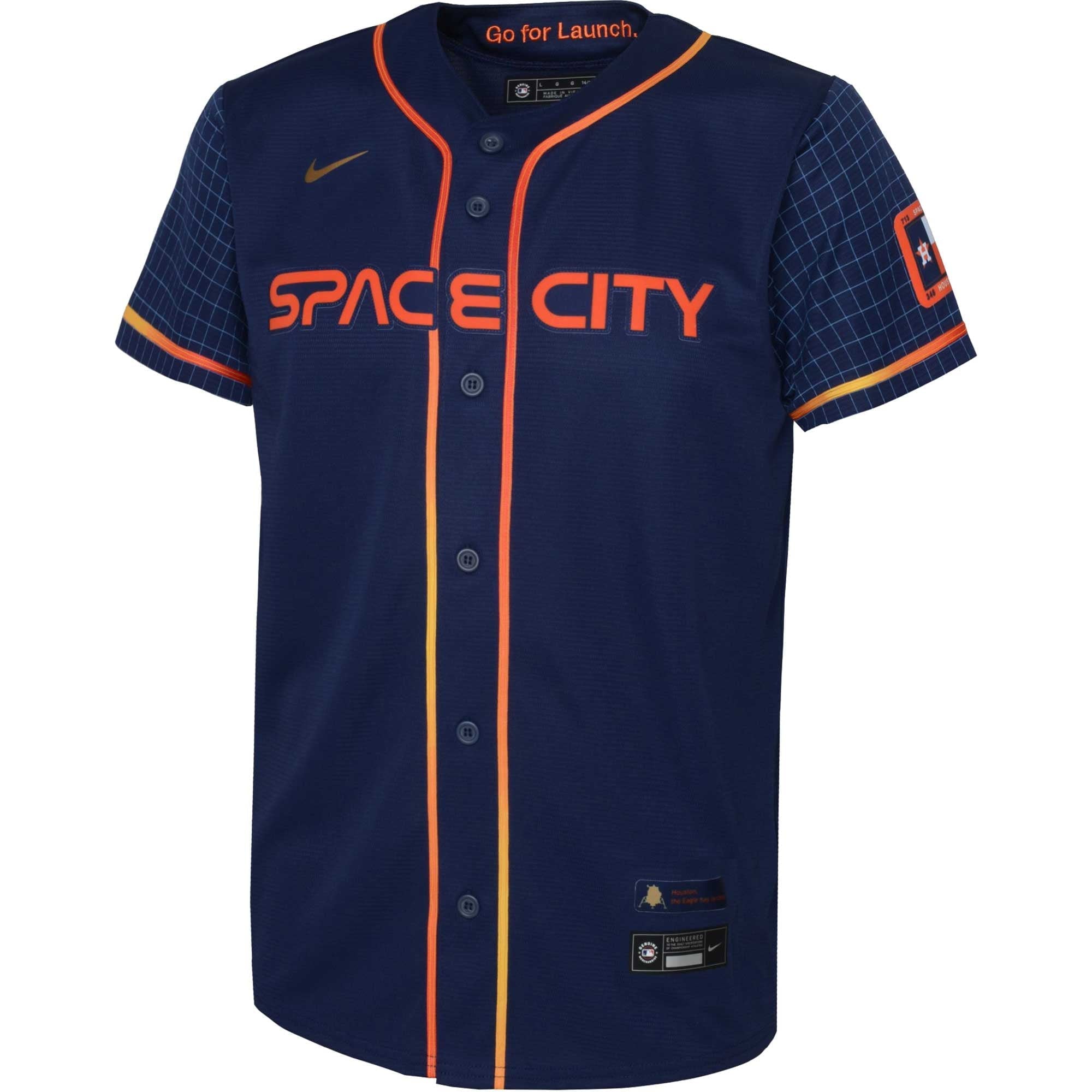 Infant Nike Alex Bregman Navy Houston Astros 2022 City Connect Player Jersey - vstockx