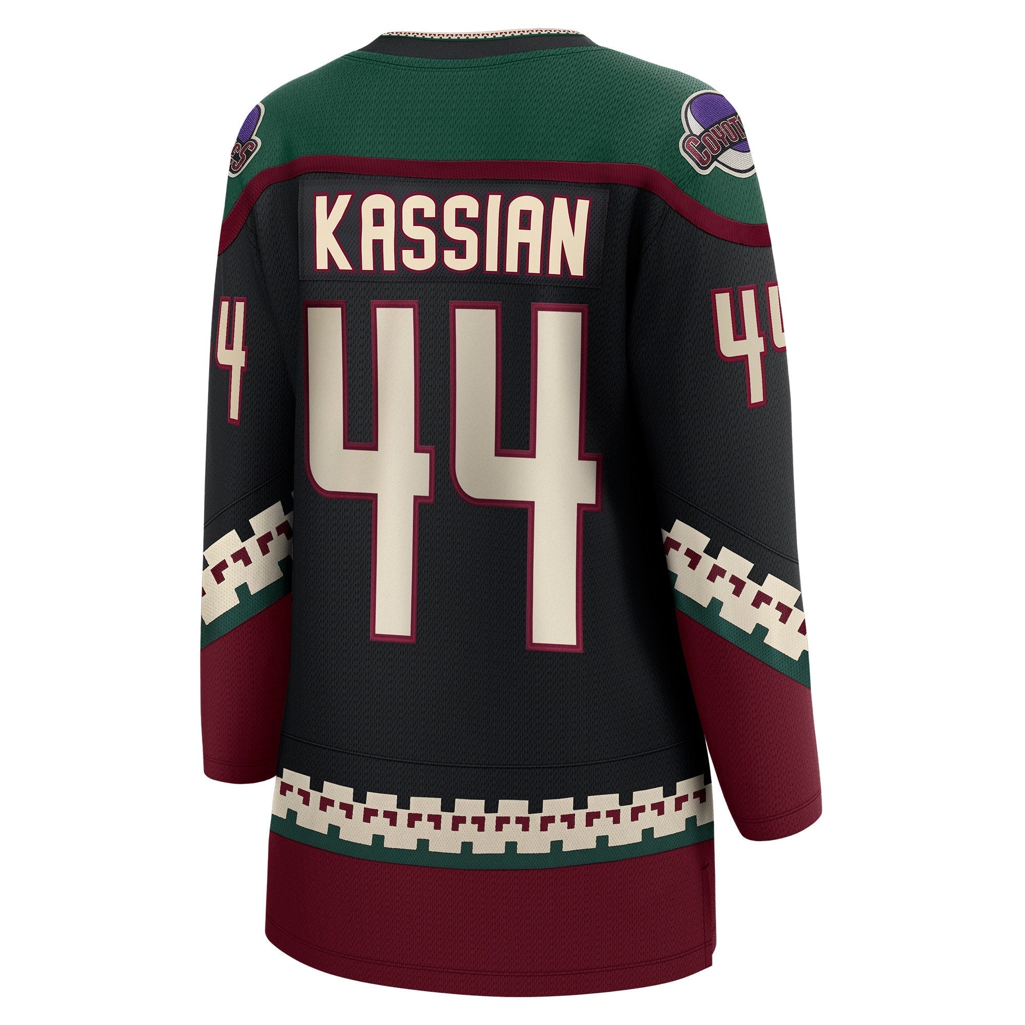 Women's Fanatics Branded Zack Kassian Black Arizona Coyotes Home Breakaway Player Jersey - vstockx