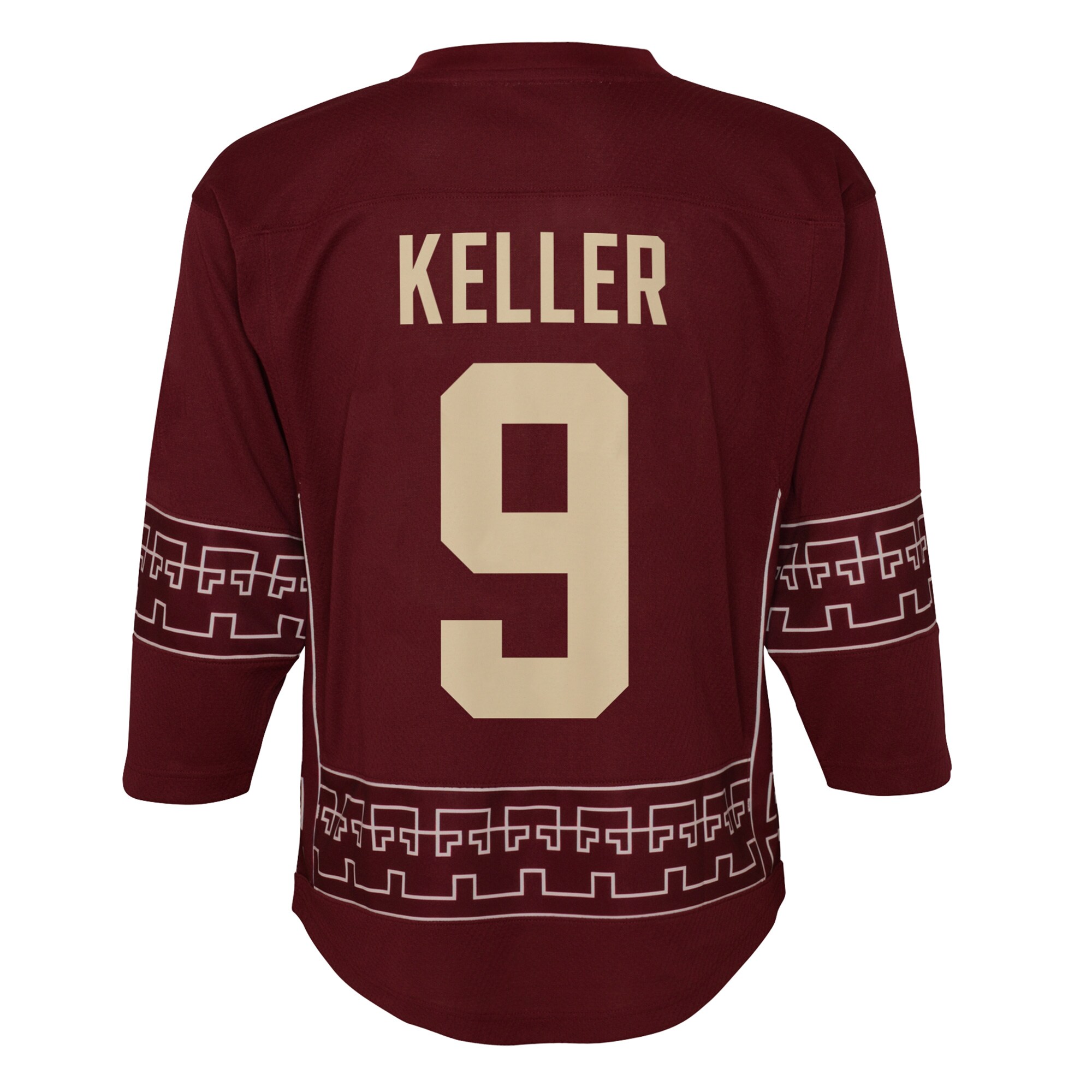 Clayton Keller Arizona Coyotes Toddler Alternate 2022/23 Replica Player Jersey - Garnet - vstockx