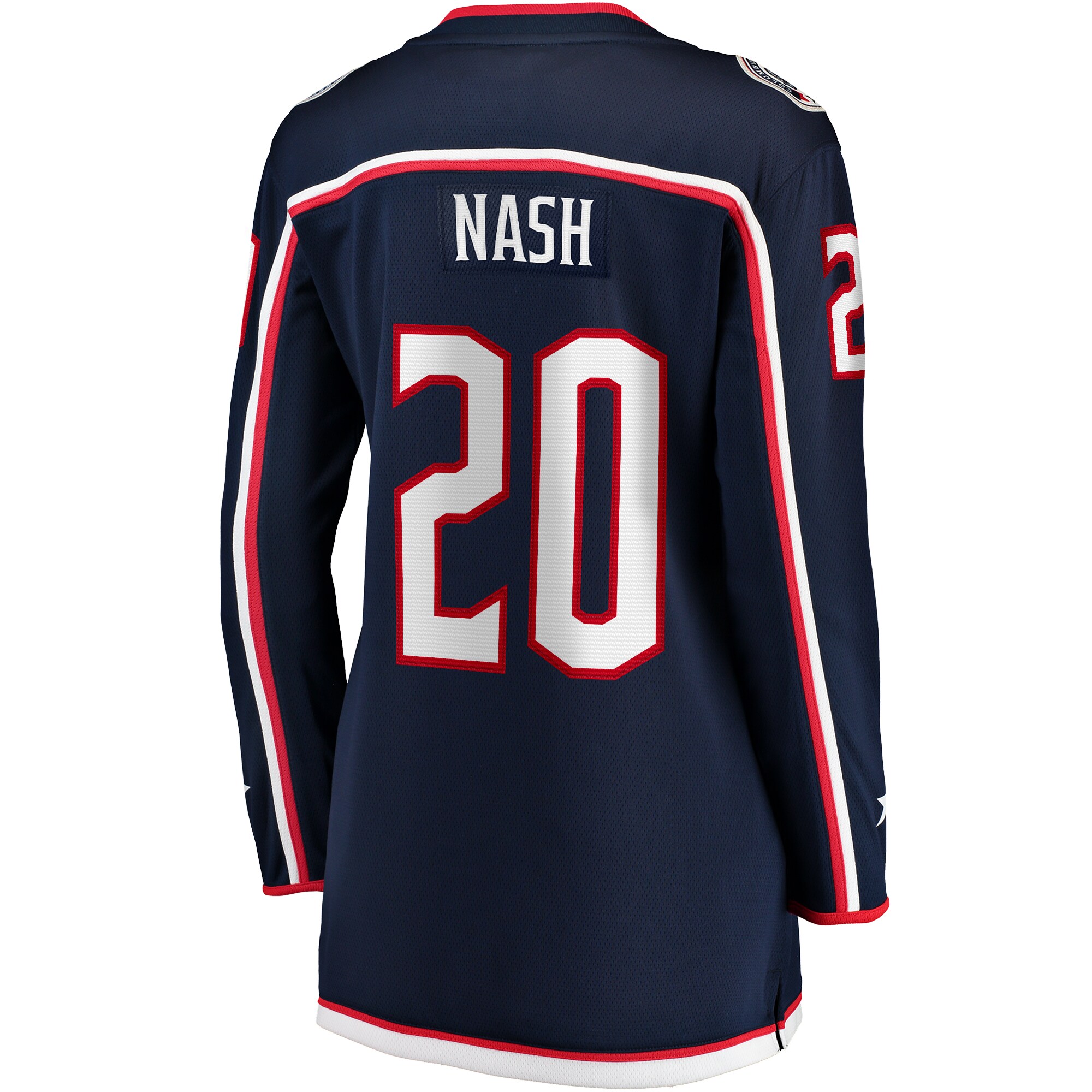 Riley Nash Columbus Blue Jackets Fanatics Branded Women's Home Breakaway Player Jersey - Navy - vstockx
