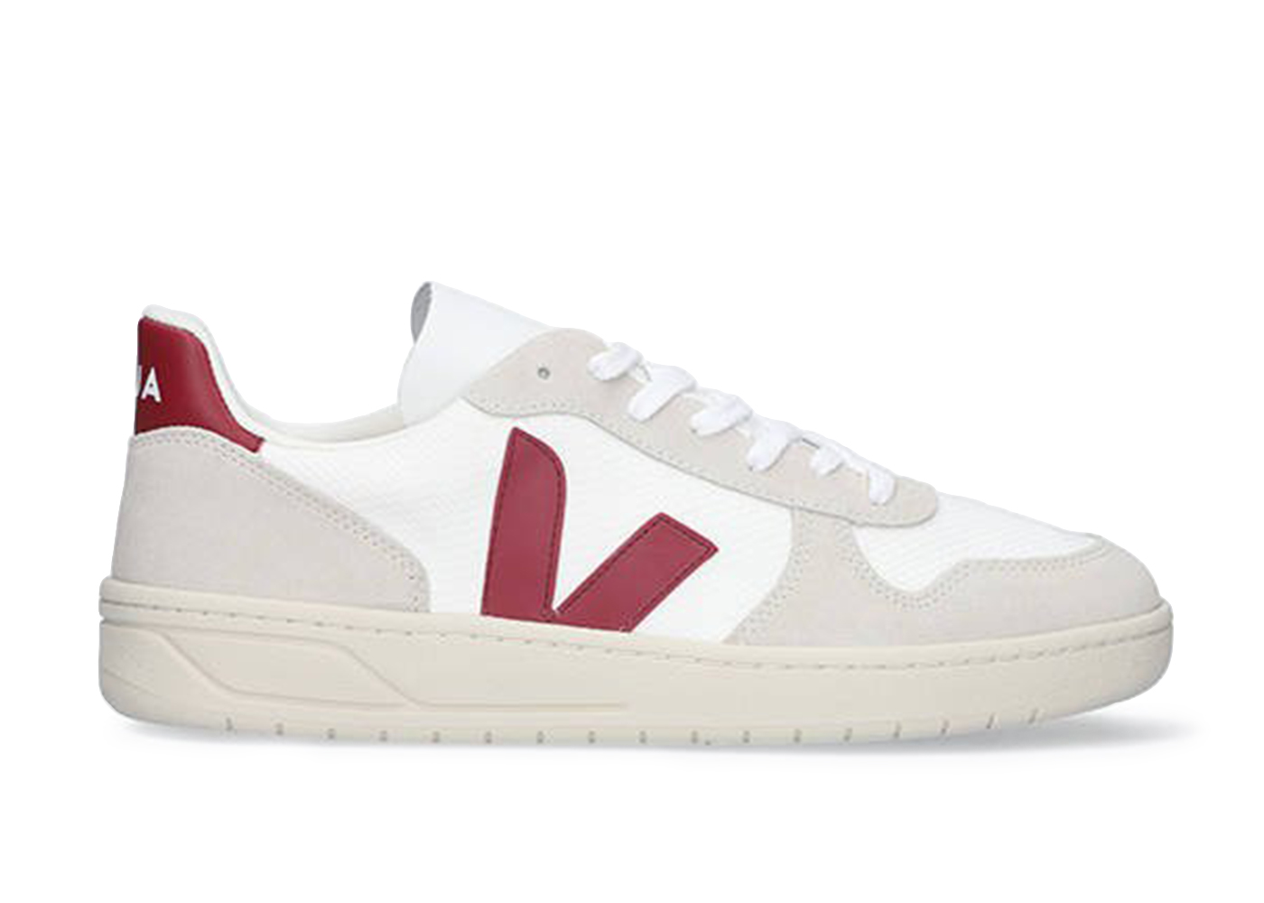 Veja V-10 B-Mesh Natural Marsala - vstockx