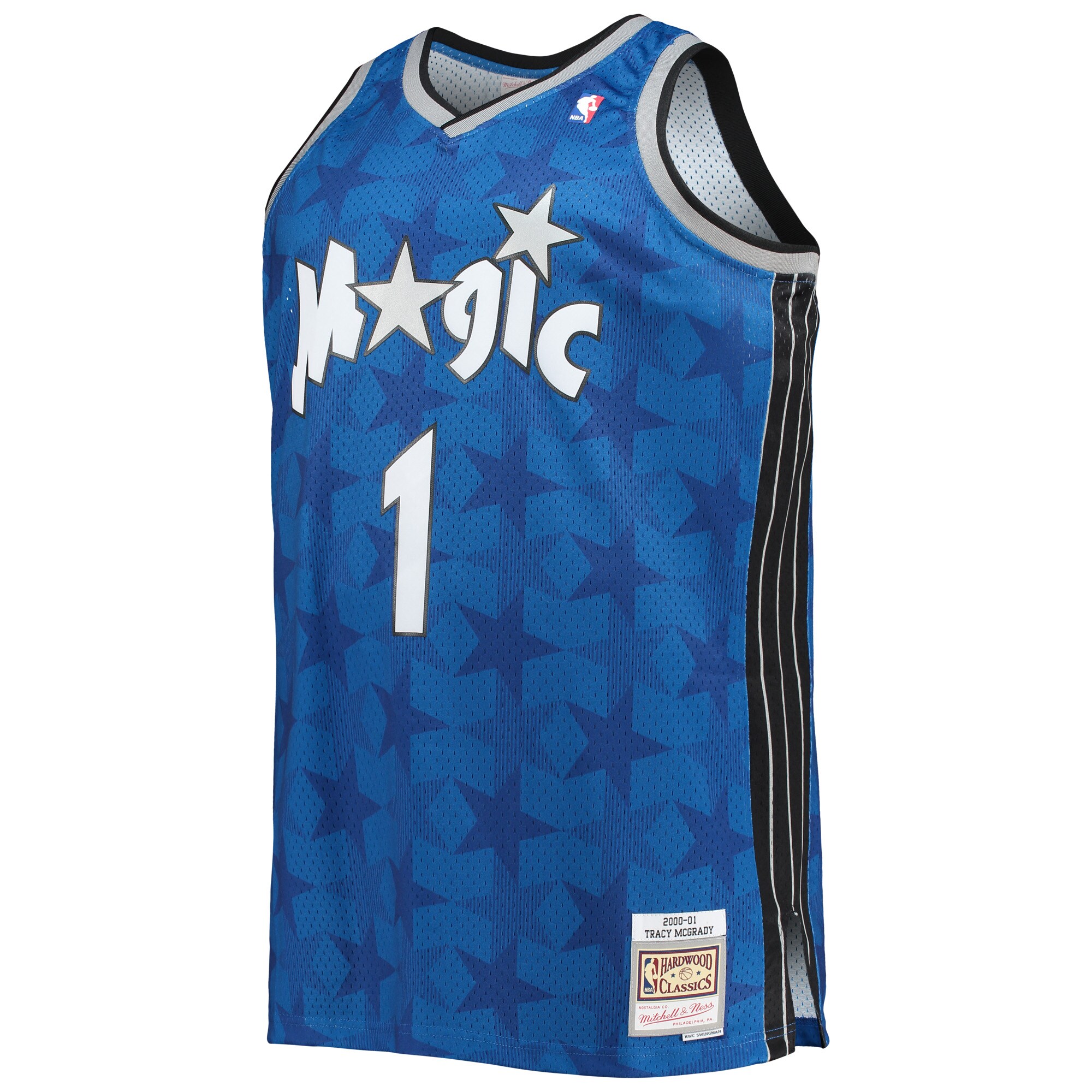 Tracy McGrady Orlando Magic Mitchell & Ness Big & Tall 2000/01 Hardwood Classics Swingman Jersey - Blue - vstockx