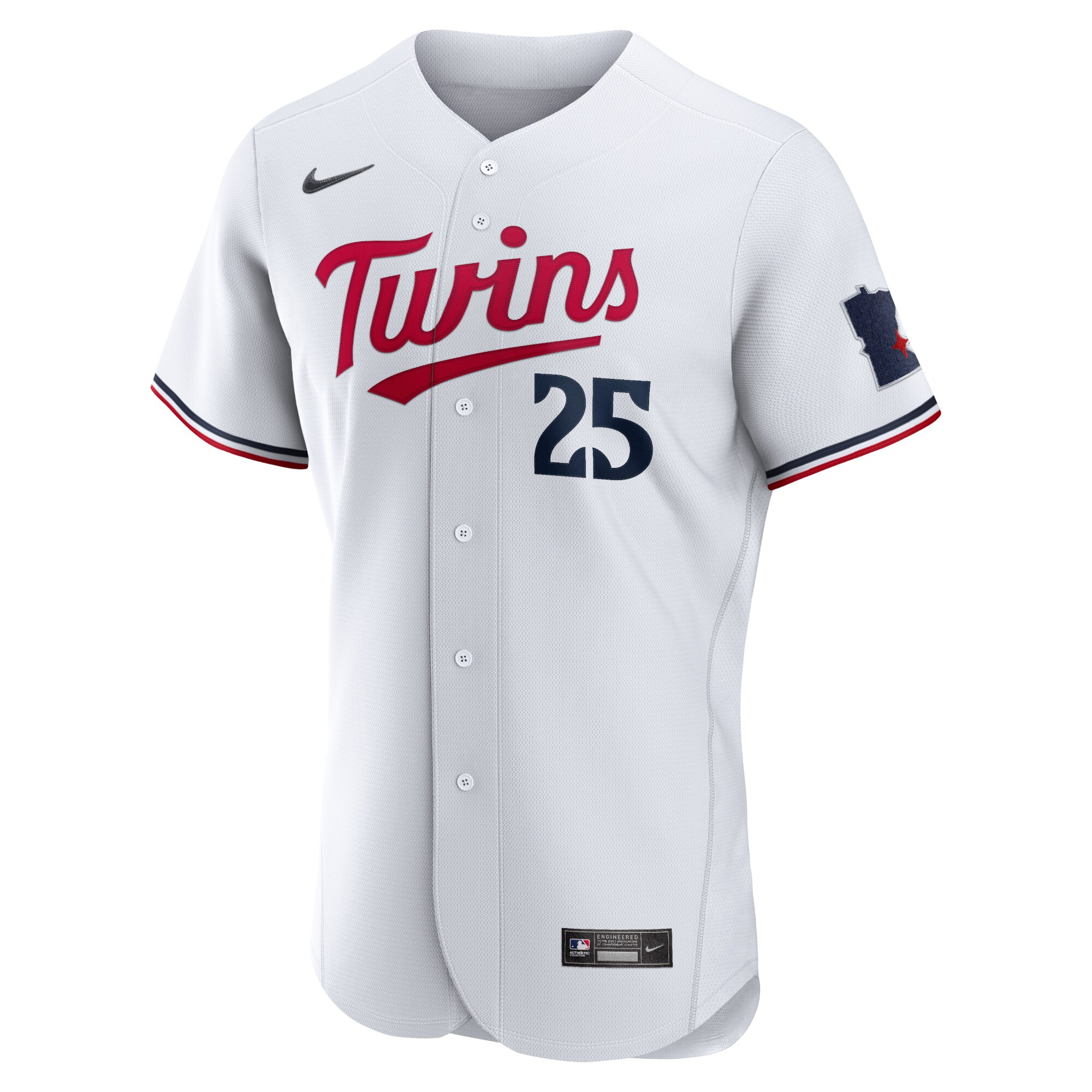 Byron Buxton Minnesota Twins Nike Road Authentic Official Player Jersey - White - vstockx