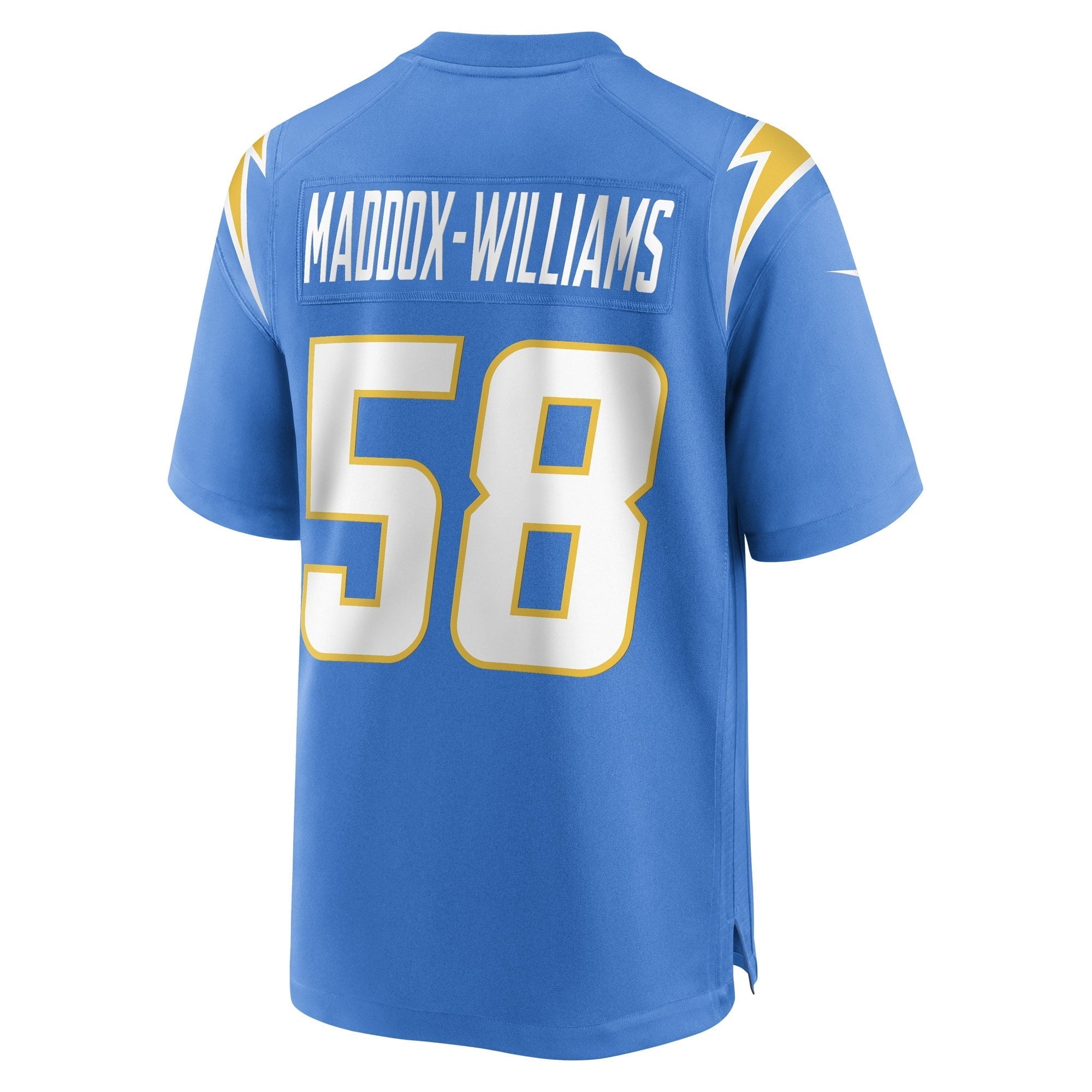 Men's Nike Tyreek Maddox-Williams Powder Blue Los Angeles Chargers Game Player Jersey - vstockx
