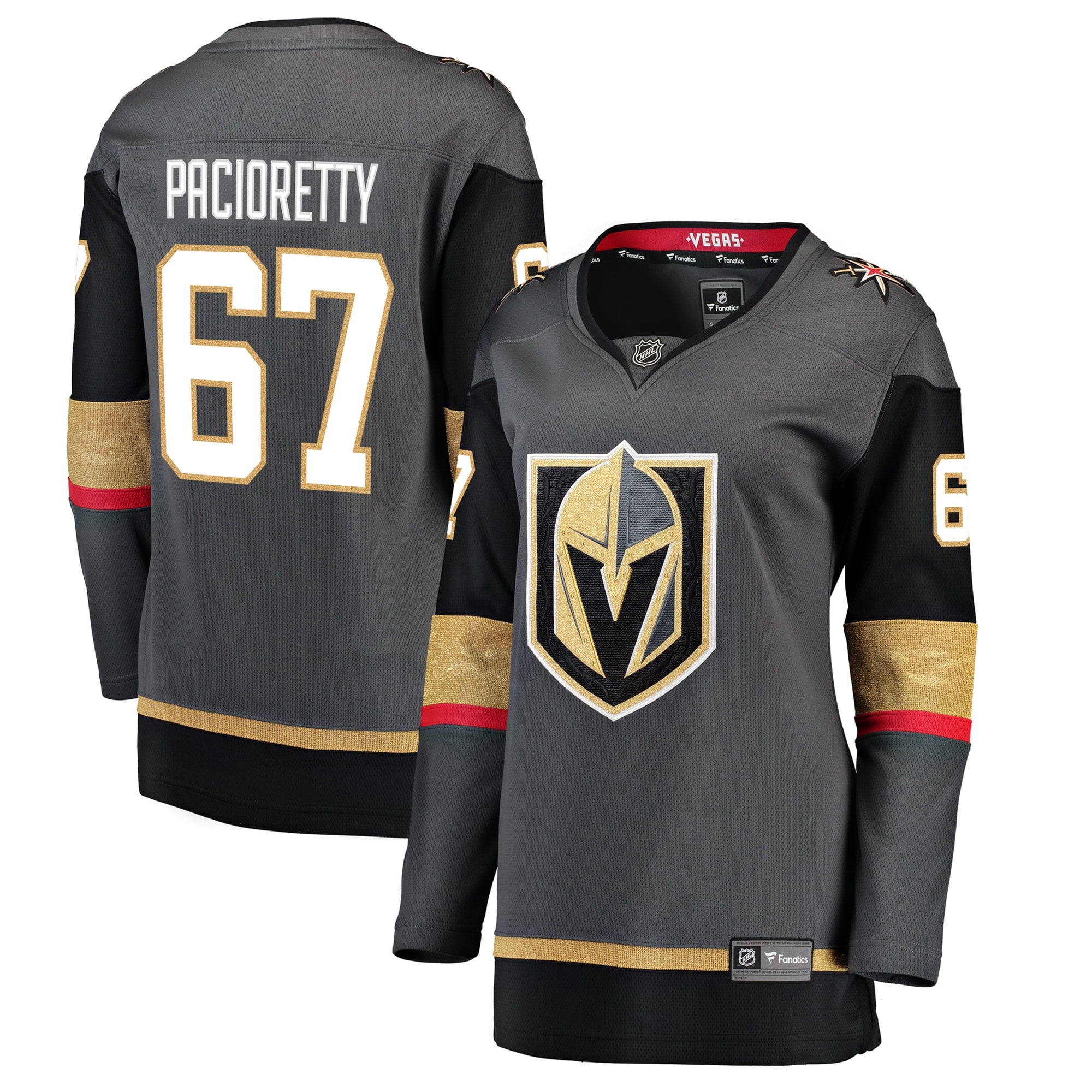 Women's Fanatics Branded Max Pacioretty Black Vegas Golden Knights Alternate Breakaway Player Jersey - vstockx