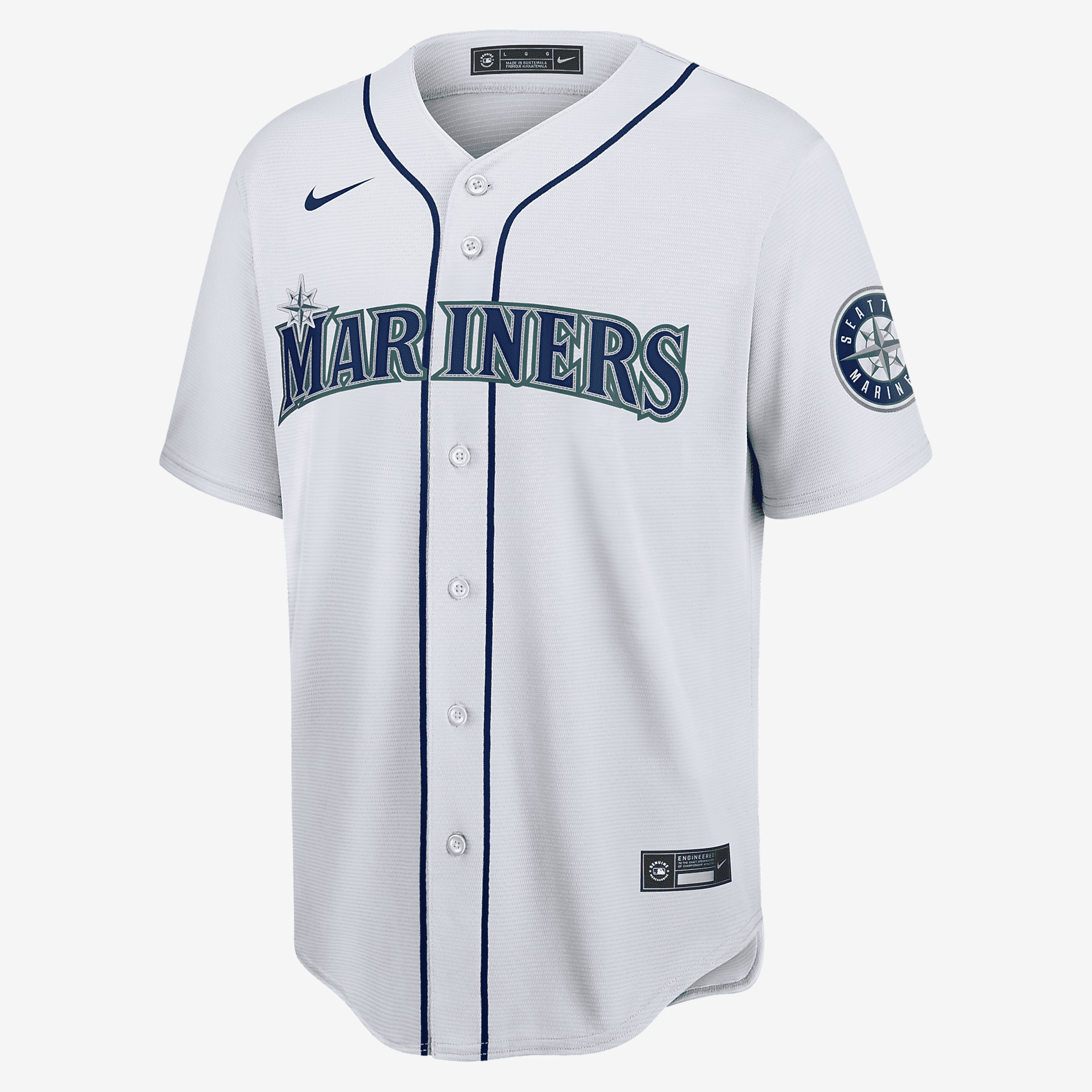 MLB Seattle Mariners (Kyle Lewis) Men's Replica Baseball Jersey - White - vstockx
